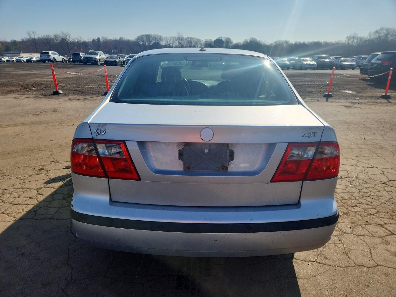 2004 Saab 9-5 Arc Silver vin: YS3ED49A443002117
