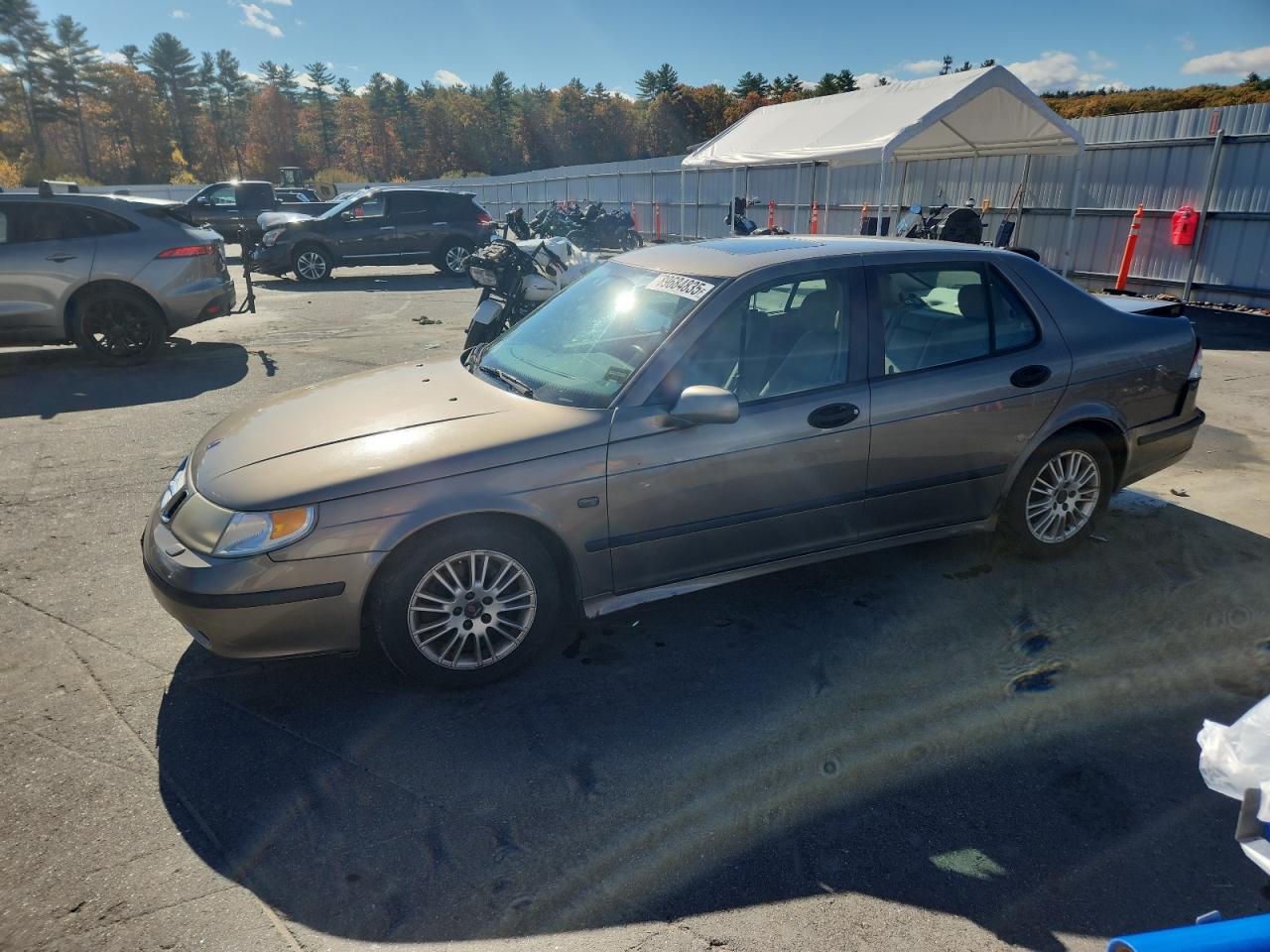 2004 Saab 9-5 Arc Золотой vin: YS3ED49A443012159