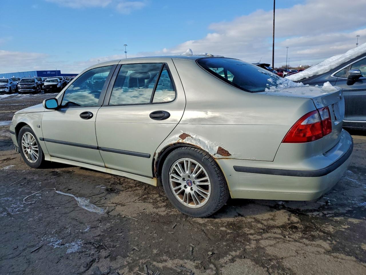 2005 Saab 9-5 Arc Silver vin: YS3ED49A753530008