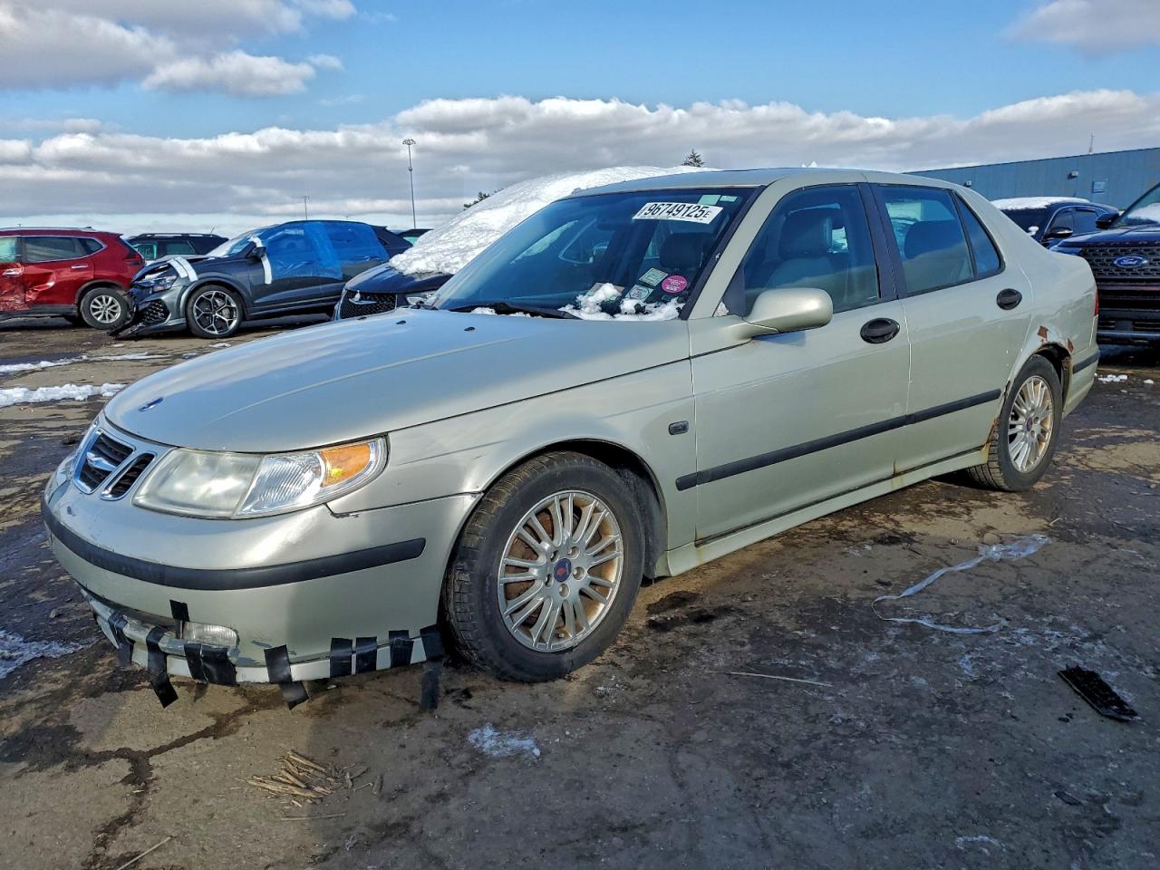 2005 Saab 9-5 Arc Silver vin: YS3ED49A753530008