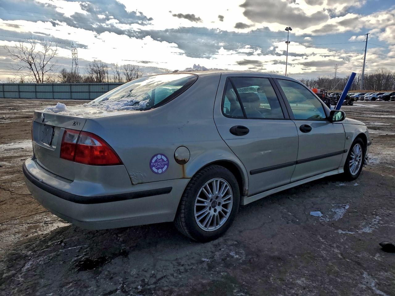 2005 Saab 9-5 Arc Silver vin: YS3ED49A753530008