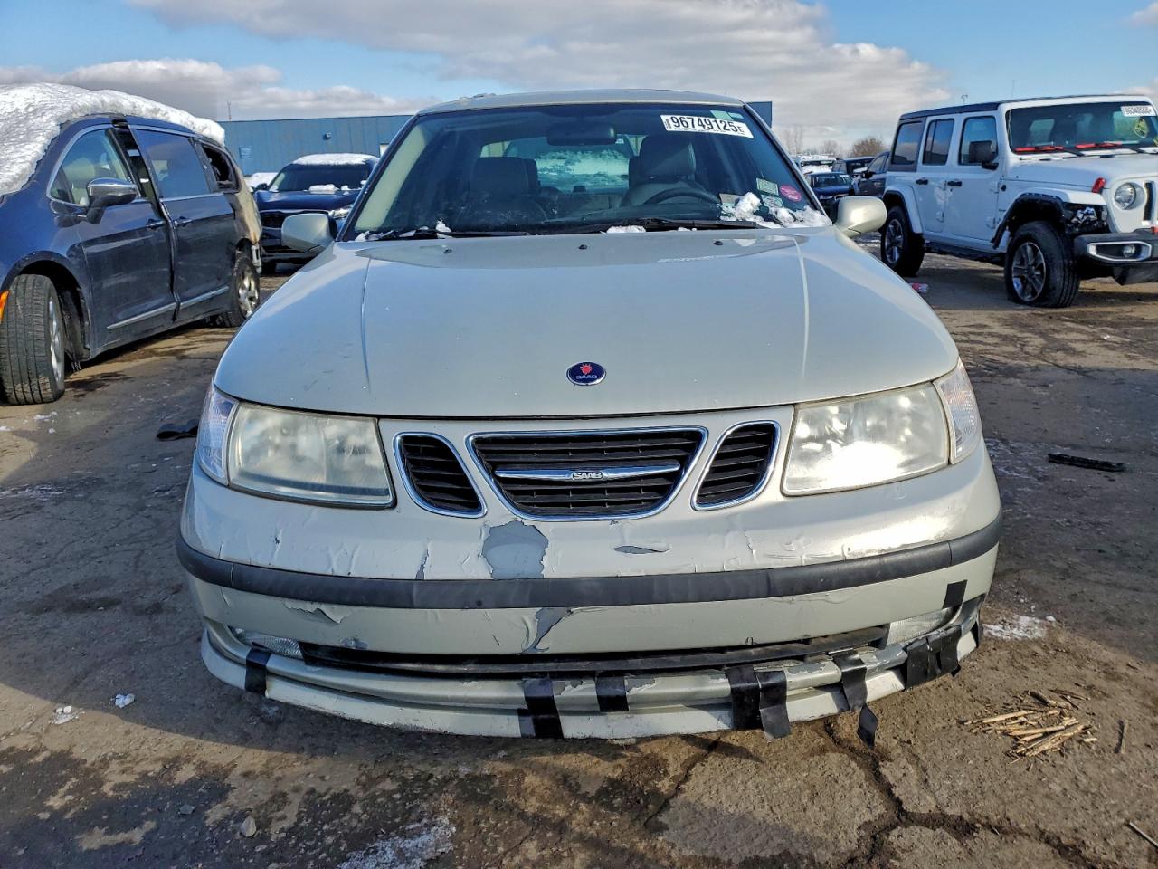 2005 Saab 9-5 Arc Silver vin: YS3ED49A753530008
