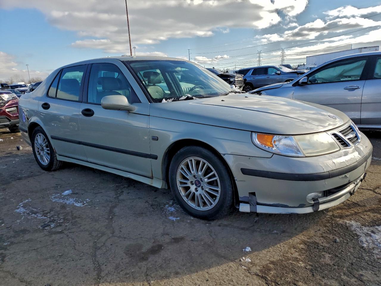 2005 Saab 9-5 Arc Silver vin: YS3ED49A753530008