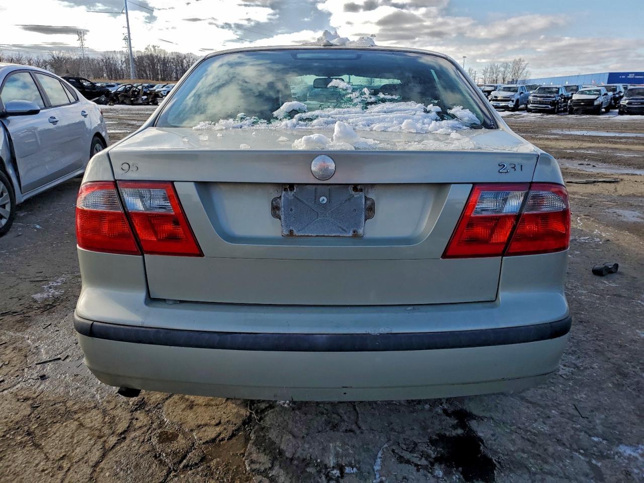 2005 Saab 9-5 Arc Silver vin: YS3ED49A753530008