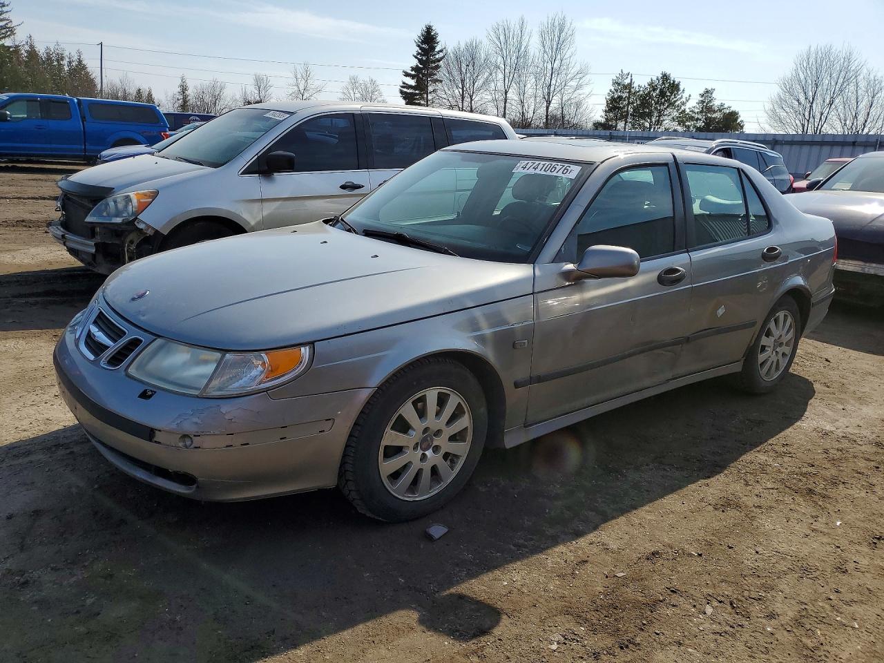 2005 Saab 9-5 Arc Silver vin: YS3ED49A853531233