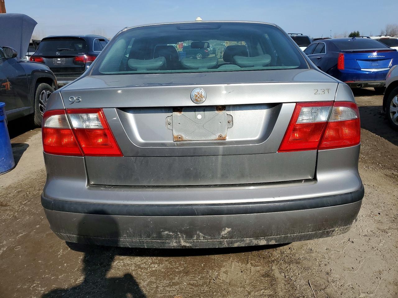 2005 Saab 9-5 Arc Silver vin: YS3ED49A853531233