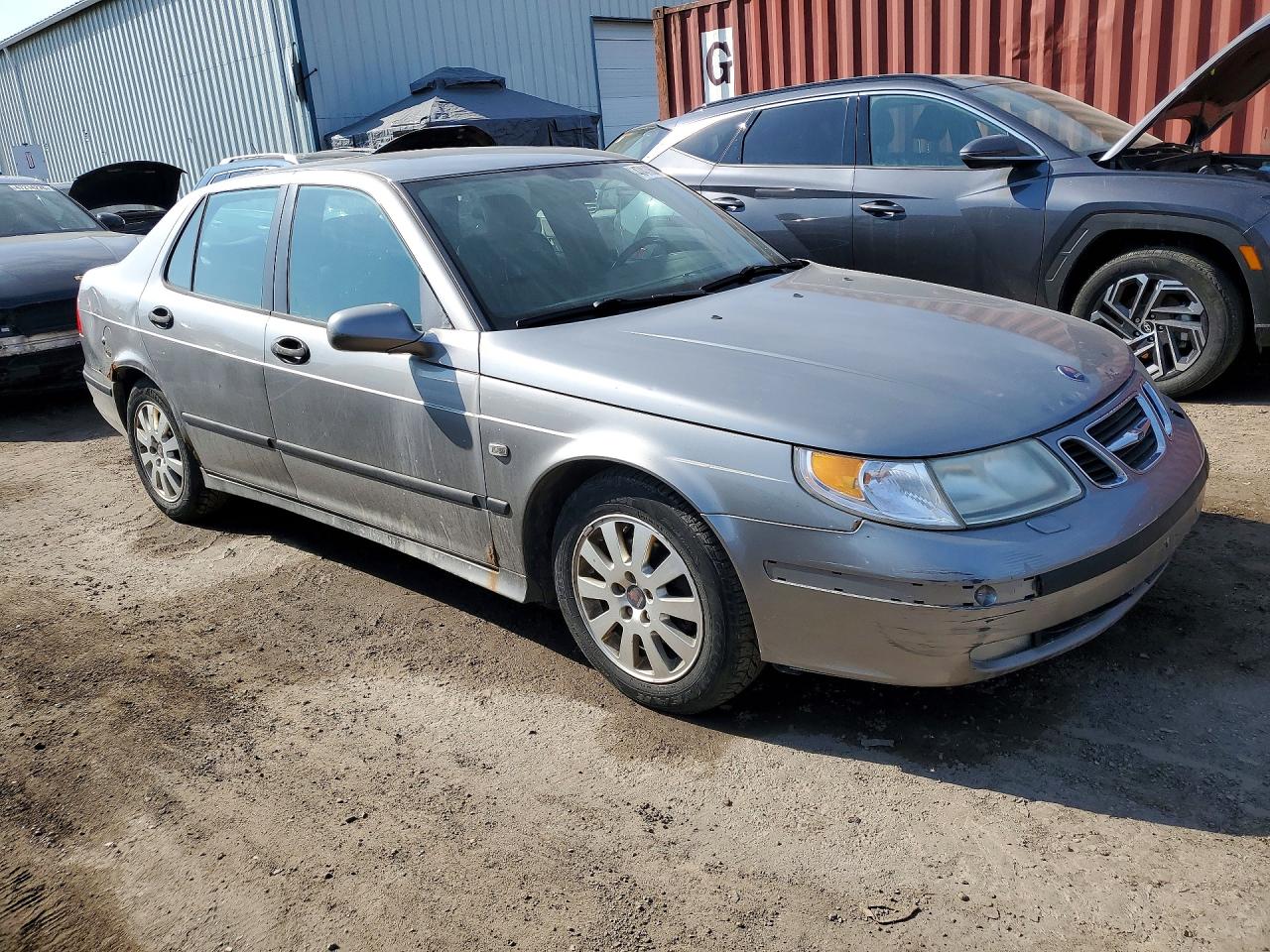 2005 Saab 9-5 Arc Silver vin: YS3ED49A853531233