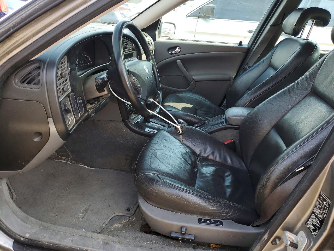 2005 Saab 9-5 Arc Silver vin: YS3ED49A853531233