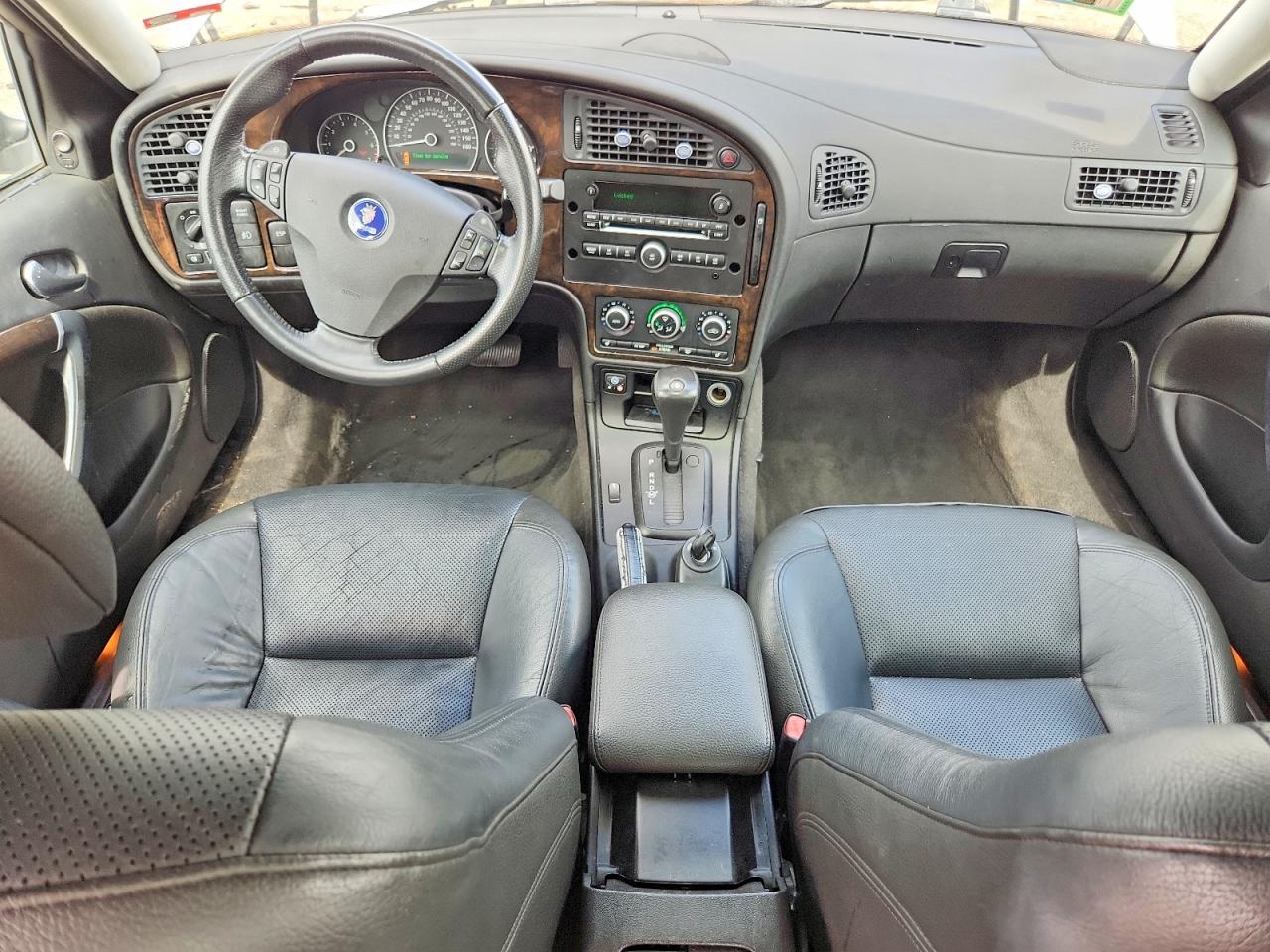 2006 Saab 9-5 Base Silver vin: YS3ED49G063505523