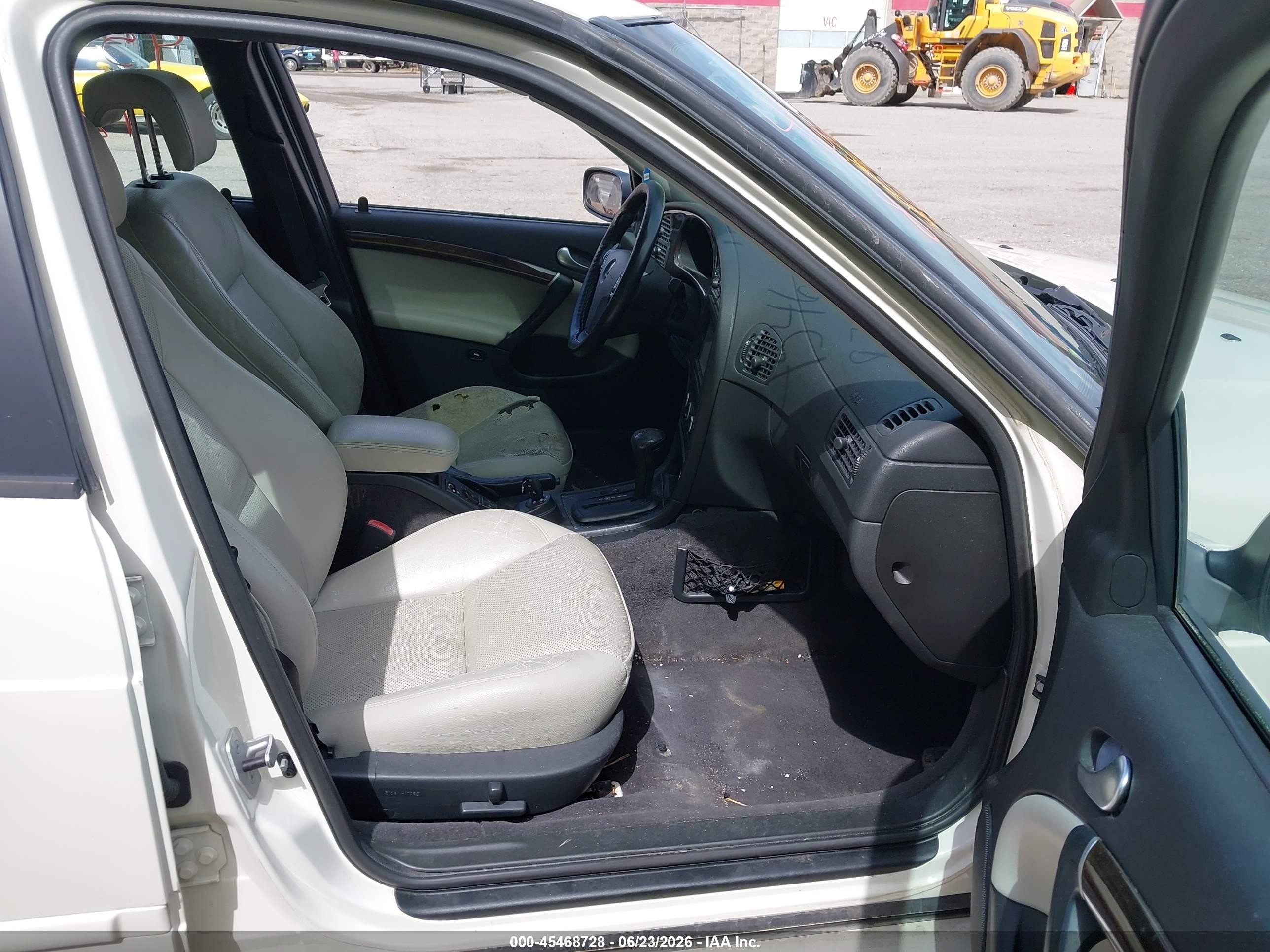 2006 Saab 9-5 2.3t Cream vin: YS3ED49G063524301