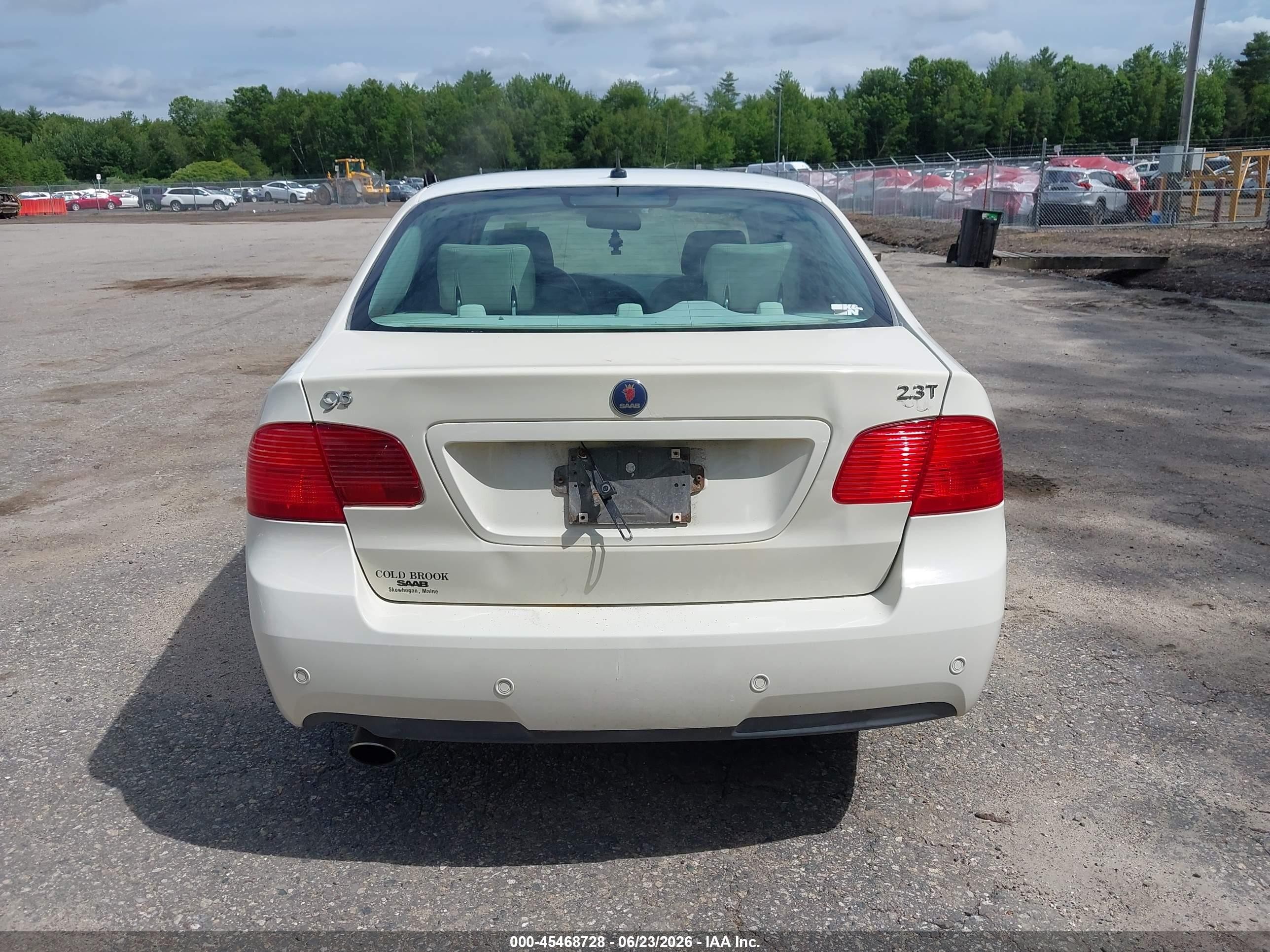2006 Saab 9-5 2.3t Cream vin: YS3ED49G063524301