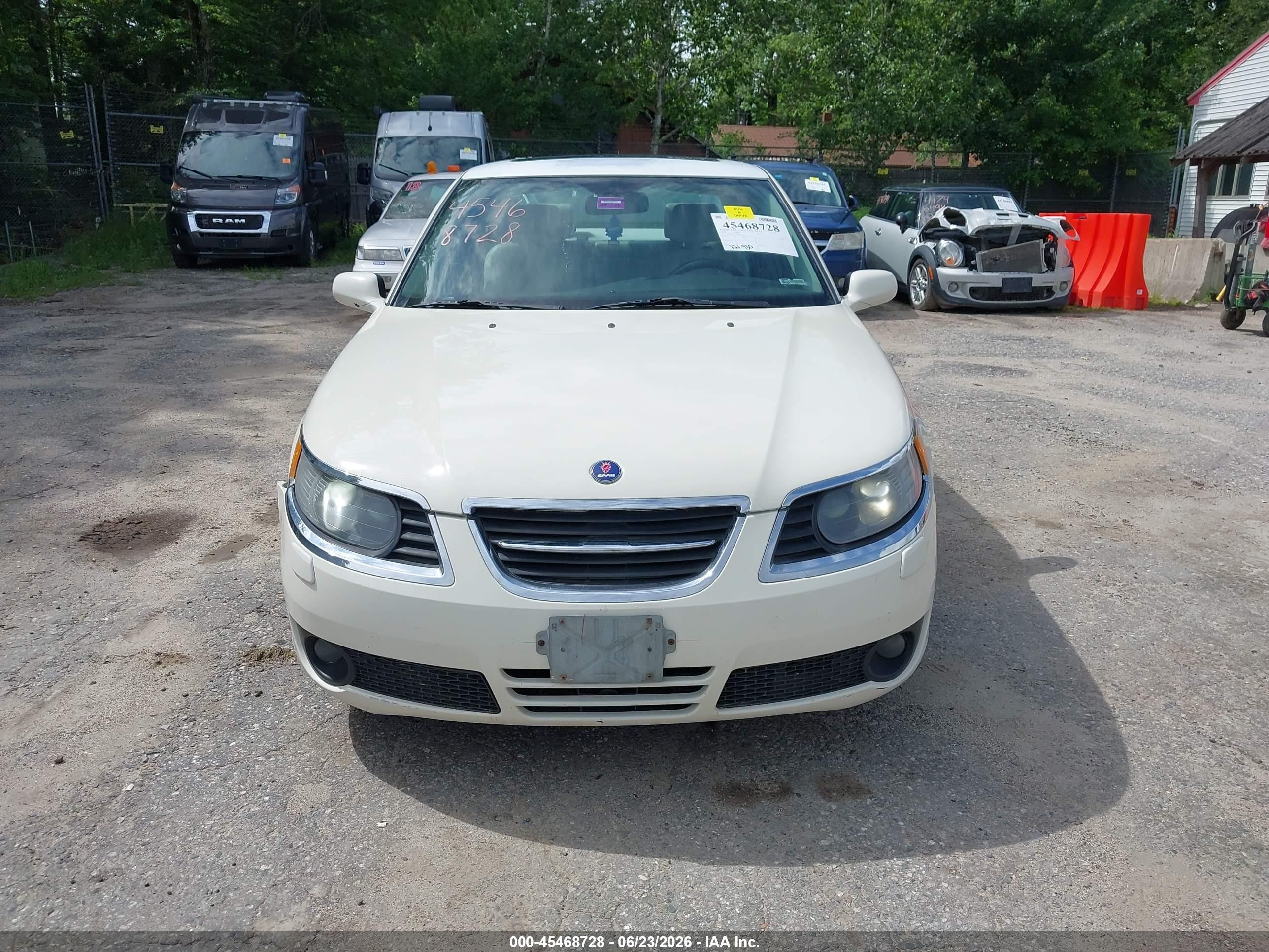 2006 Saab 9-5 2.3t Cream vin: YS3ED49G063524301