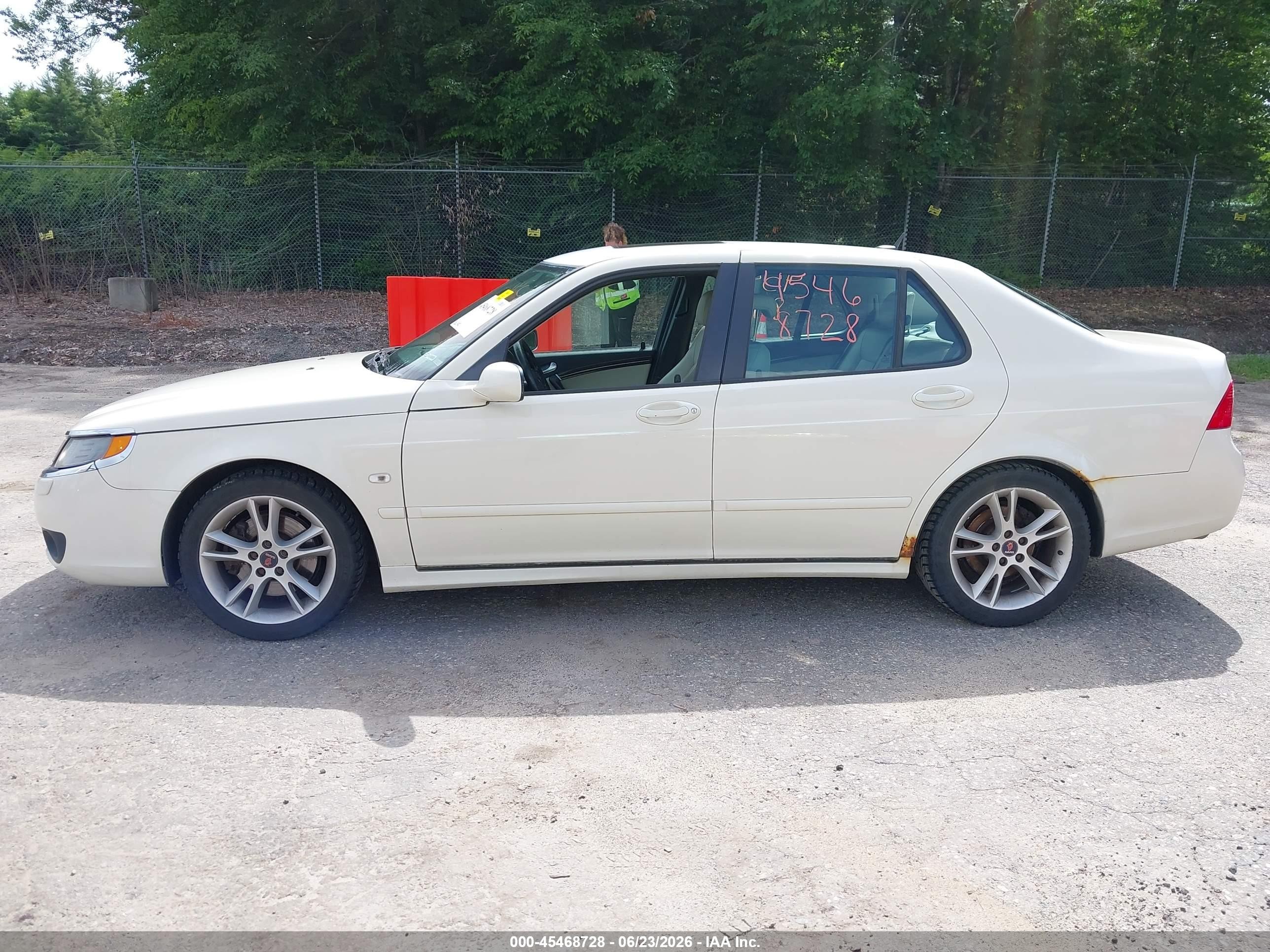 2006 Saab 9-5 2.3t Cream vin: YS3ED49G063524301