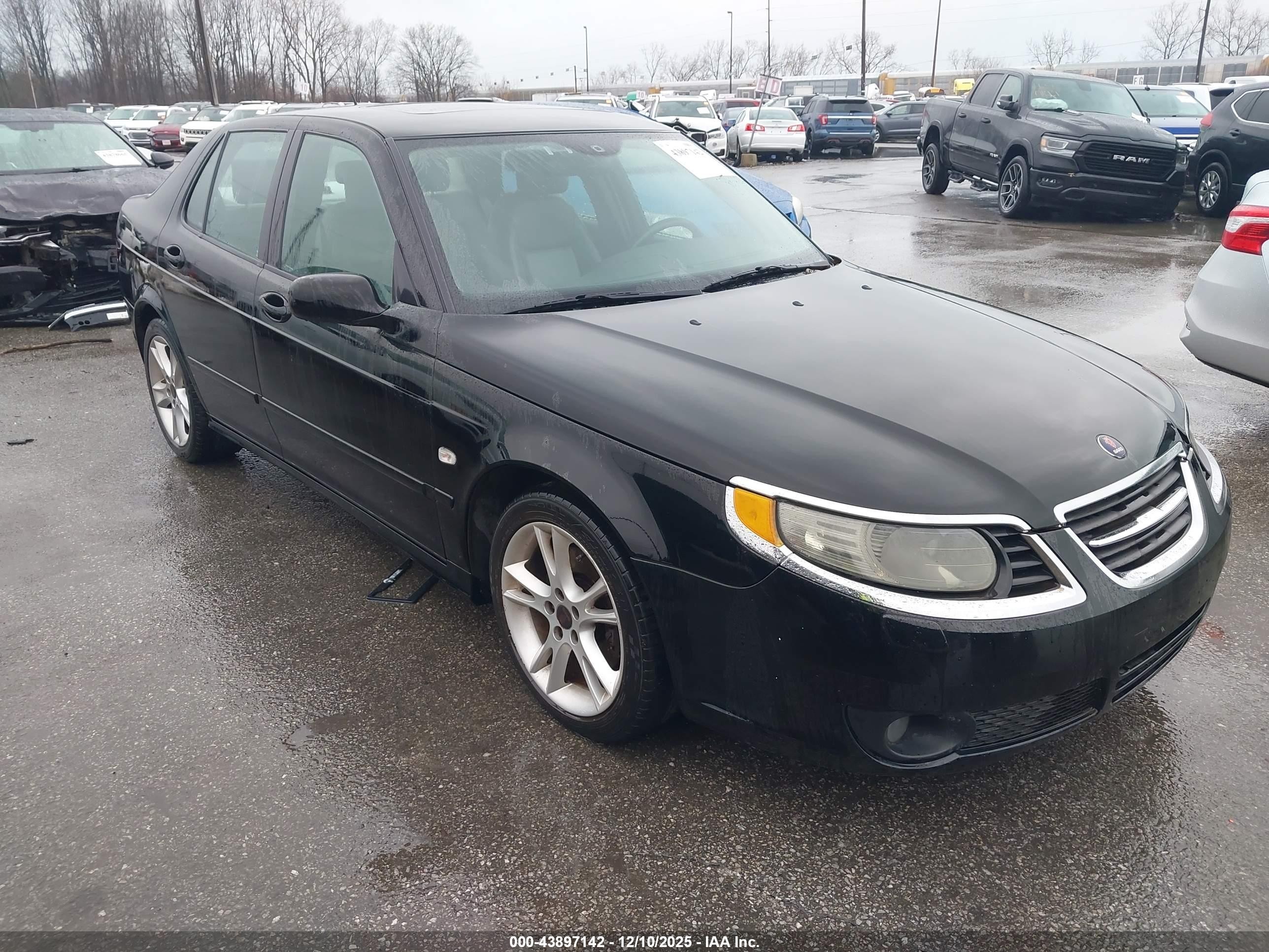 2007 Saab 9-5 2.3t Black vin: YS3ED49G273504522
