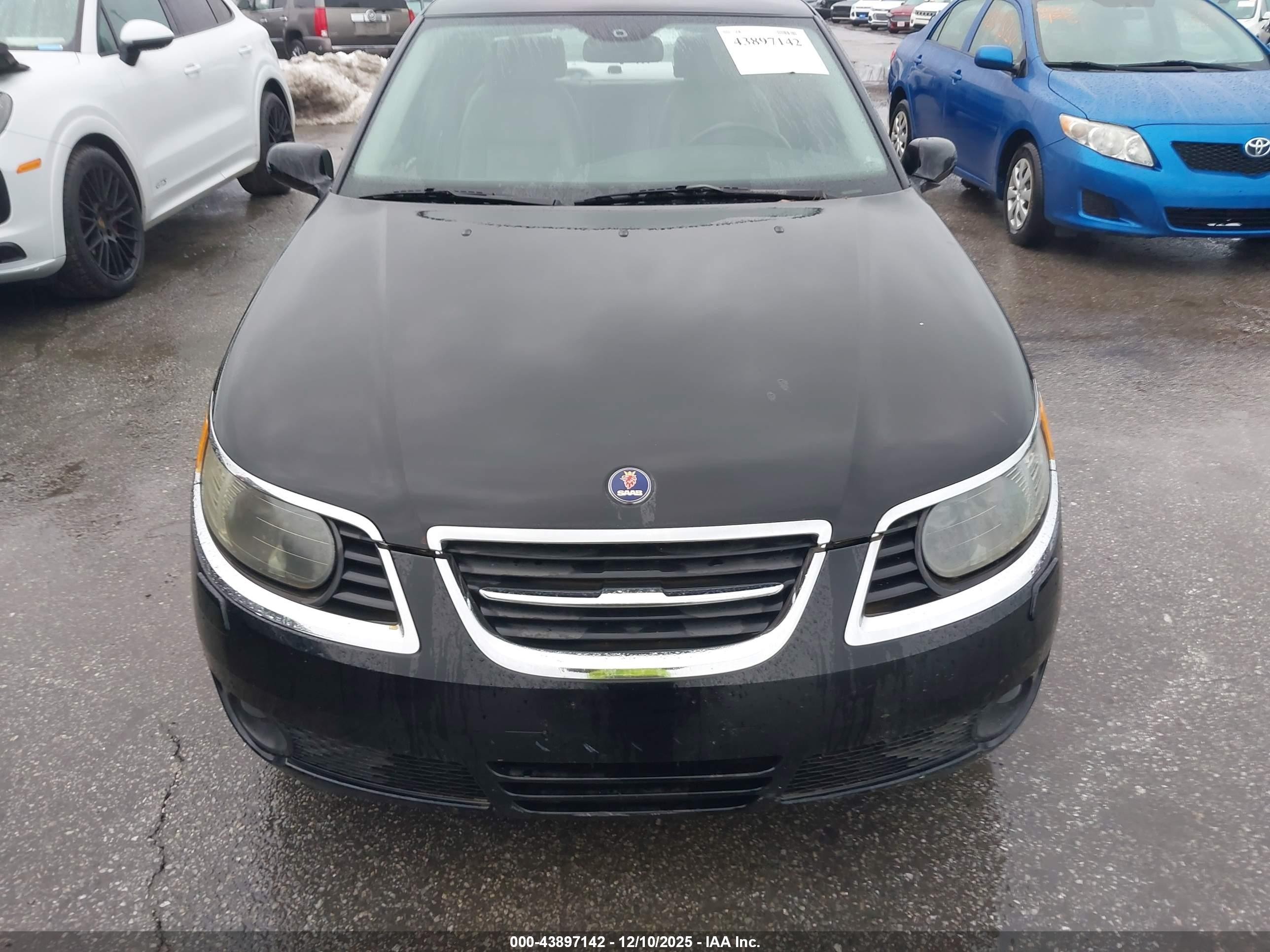 2007 Saab 9-5 2.3t Black vin: YS3ED49G273504522