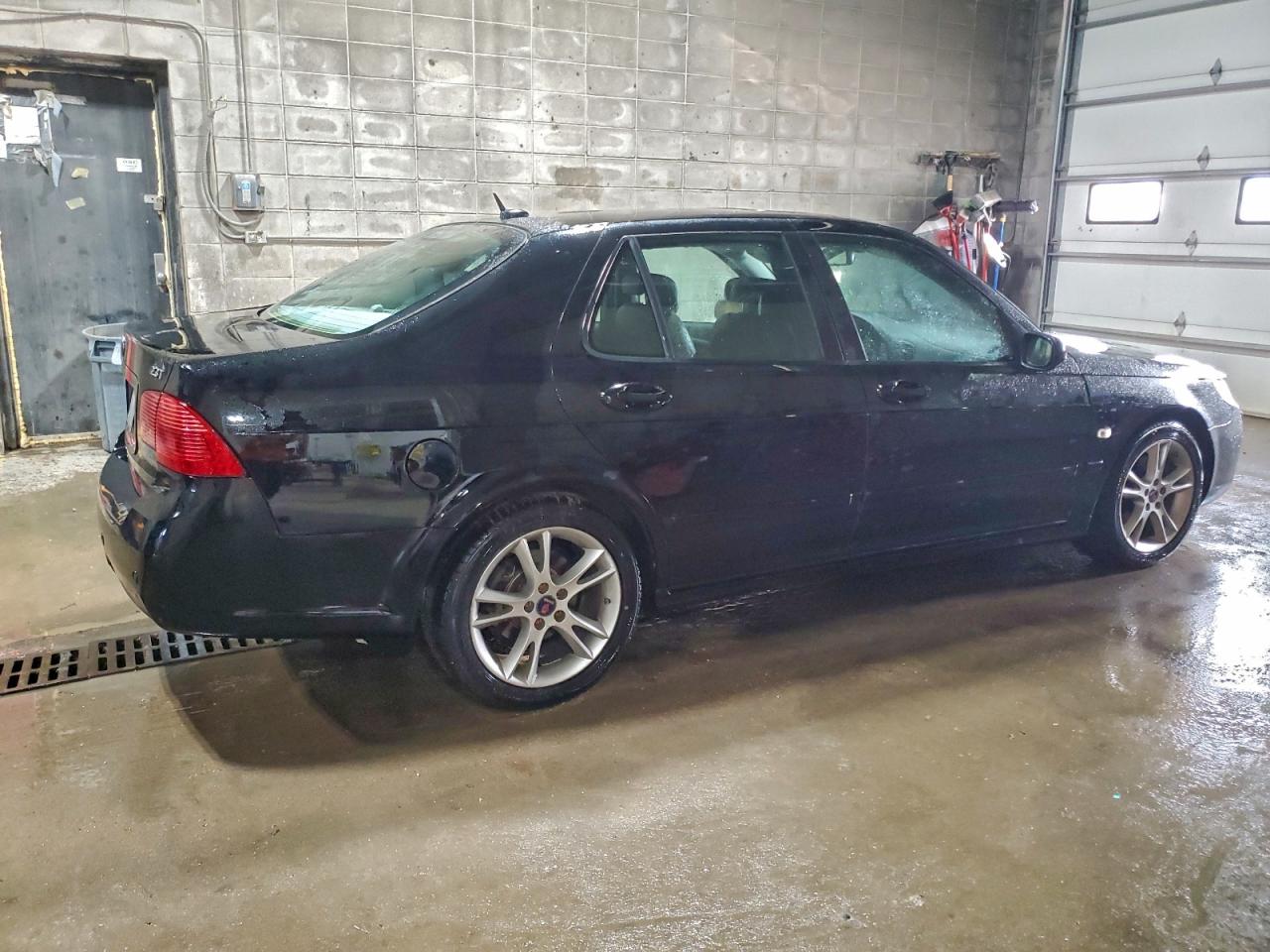 2008 Saab 9-5 2.3t Черный vin: YS3ED49G283513805