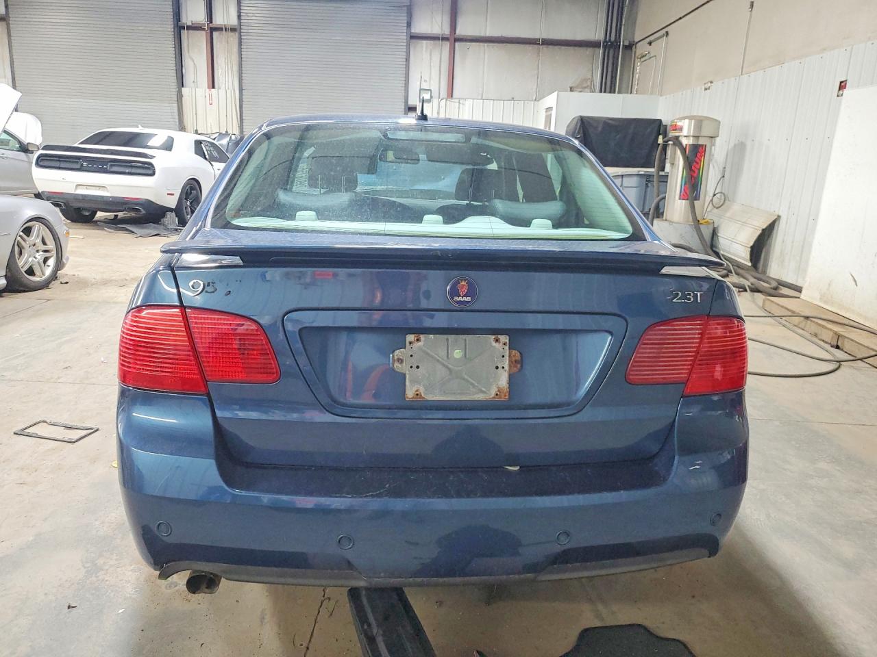 2007 Saab 9-5 2.3t Blue vin: YS3ED49G373508532
