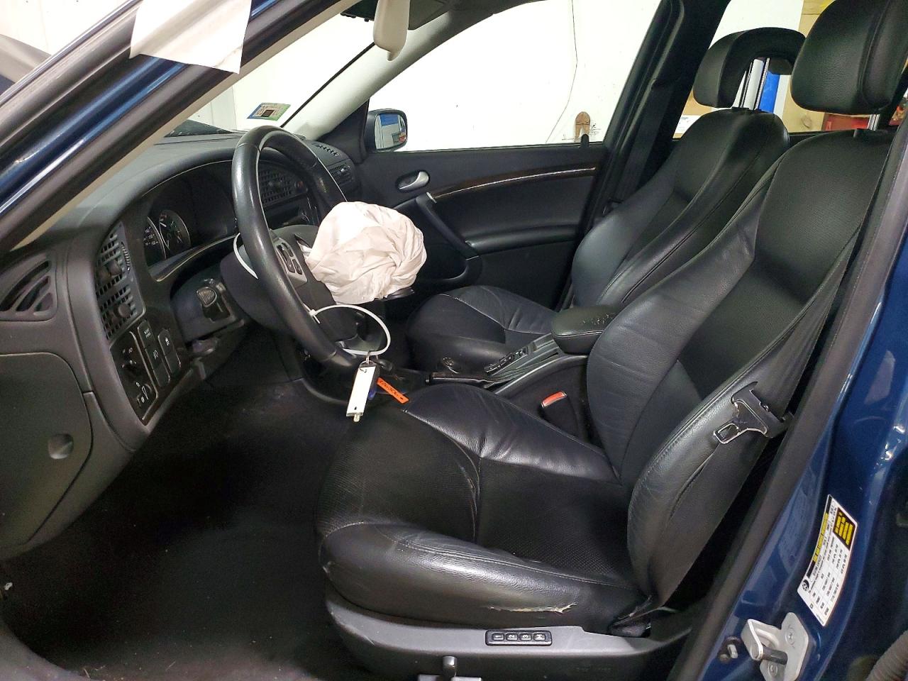 2007 Saab 9-5 2.3t Blue vin: YS3ED49G373508532