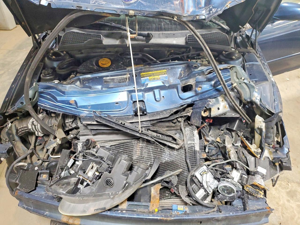 2007 Saab 9-5 2.3t Blue vin: YS3ED49G373508532