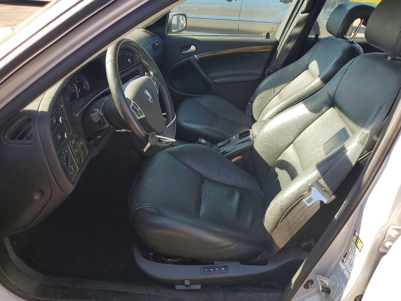 2008 Saab 9-5 2.3t Silver vin: YS3ED49G383503848