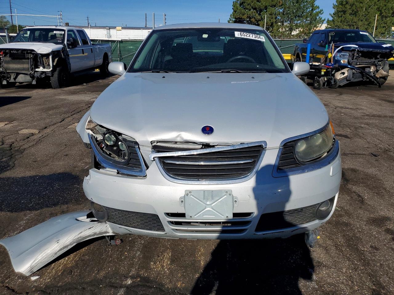 2008 Saab 9-5 2.3t Silver vin: YS3ED49G383503848