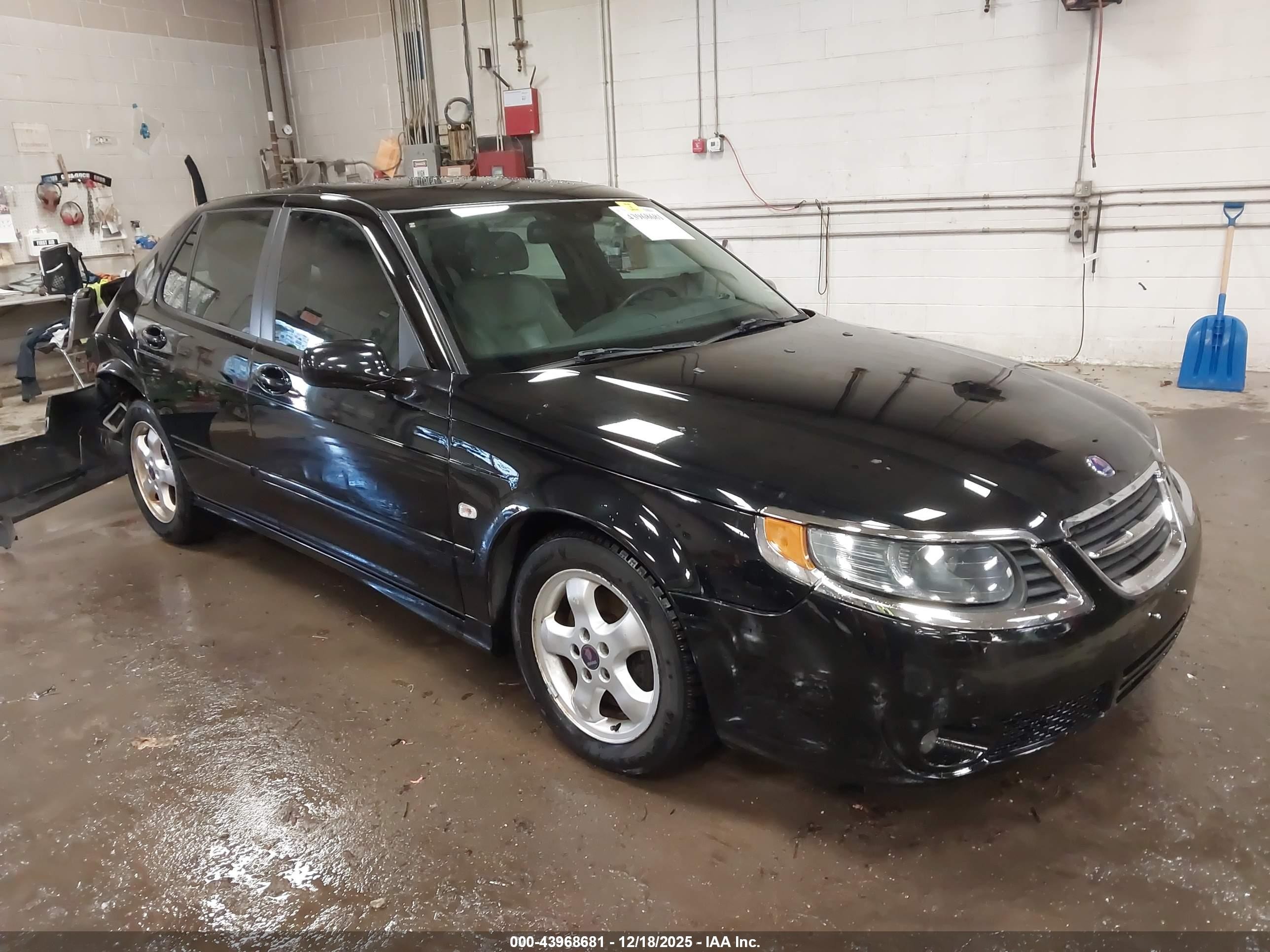 2008 Saab 9-5 2.3t Black vin: YS3ED49G383509150