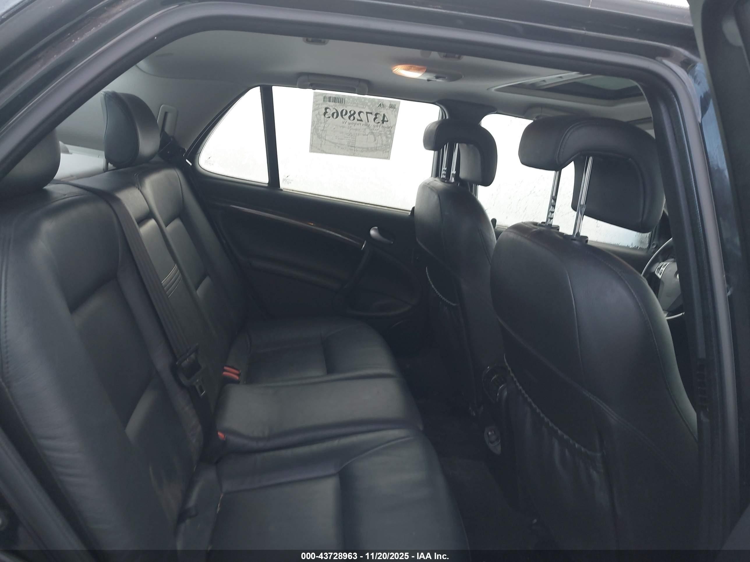 2009 Saab 9-5 2.3t Black vin: YS3ED49G393501356
