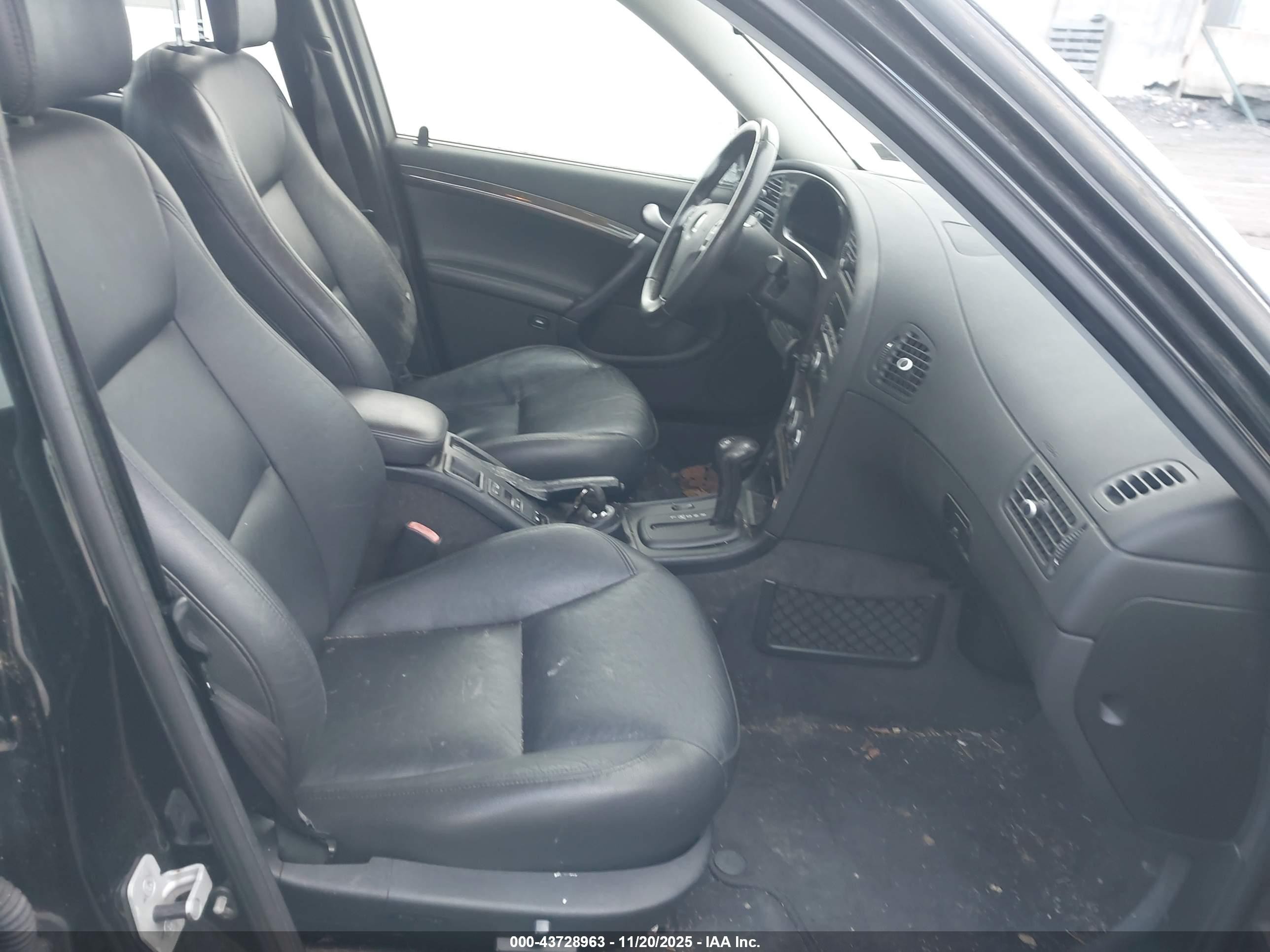 2009 Saab 9-5 2.3t Black vin: YS3ED49G393501356