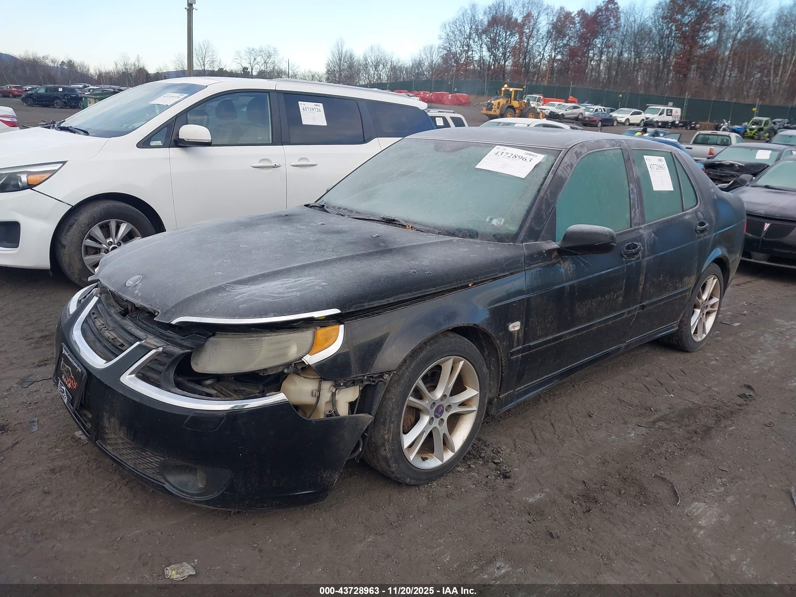 2009 Saab 9-5 2.3t Black vin: YS3ED49G393501356