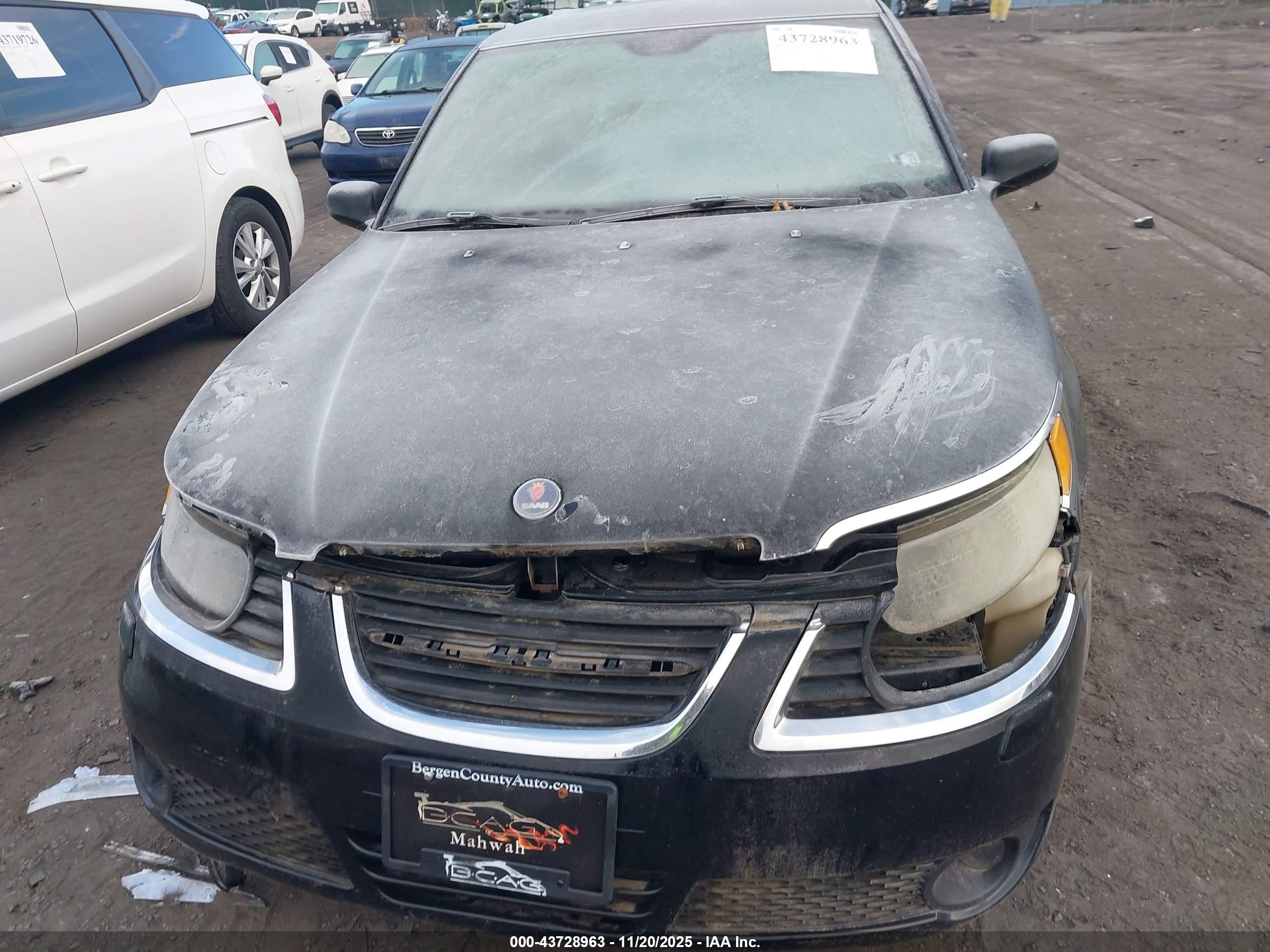 2009 Saab 9-5 2.3t Black vin: YS3ED49G393501356