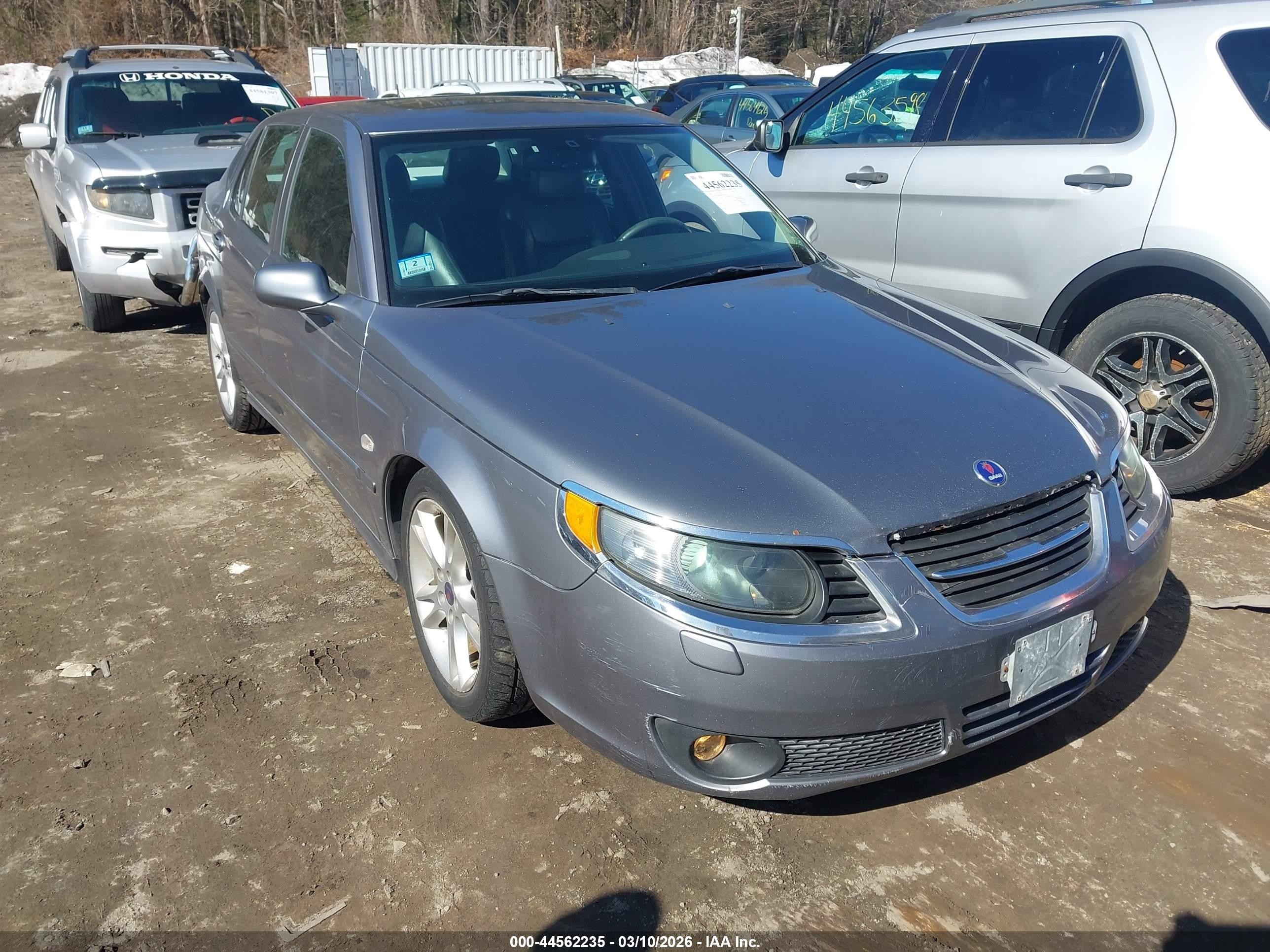 2008 Saab 9-5 2.3t Light Blue vin: YS3ED49G483502000