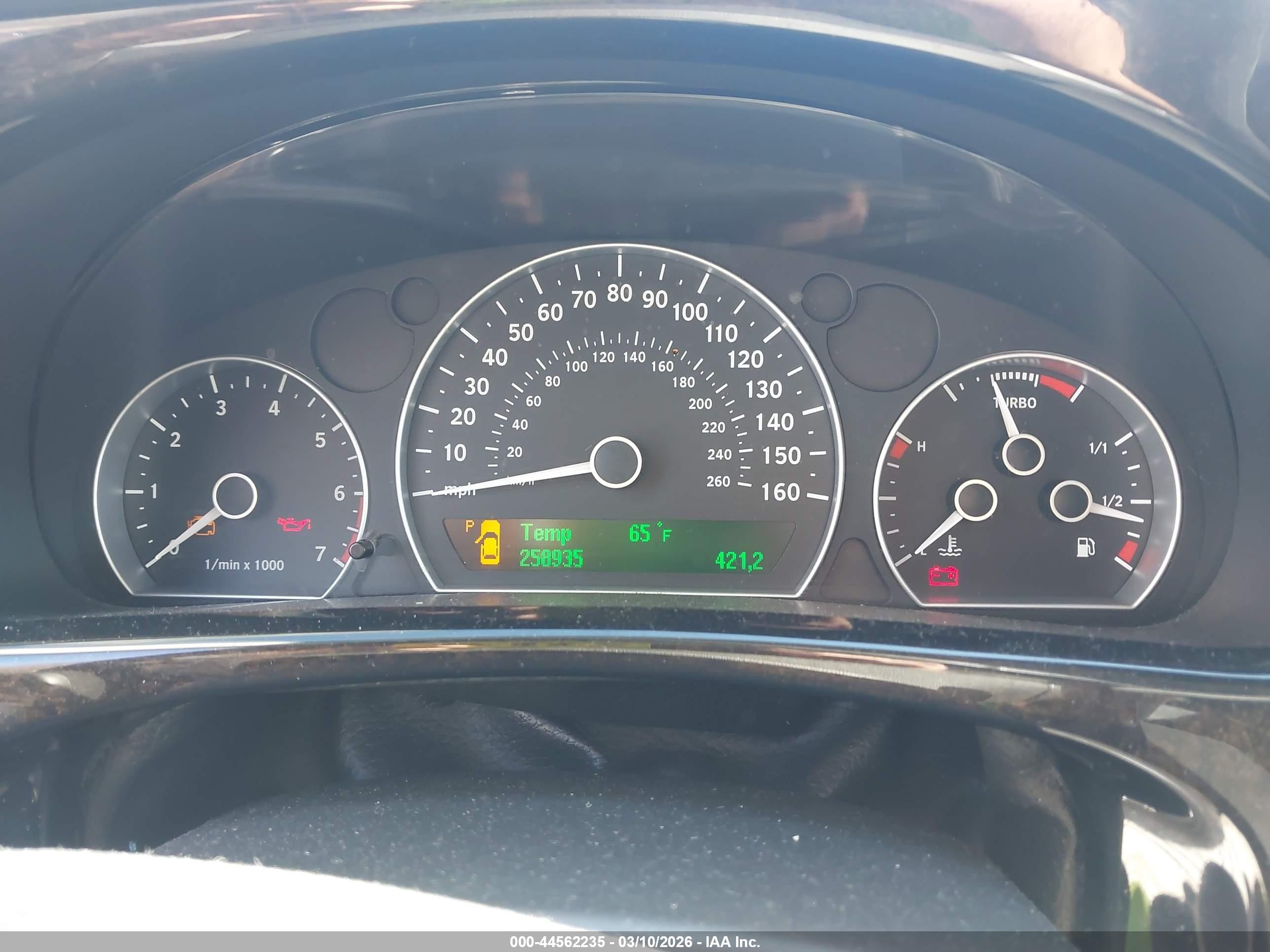 2008 Saab 9-5 2.3t Light Blue vin: YS3ED49G483502000