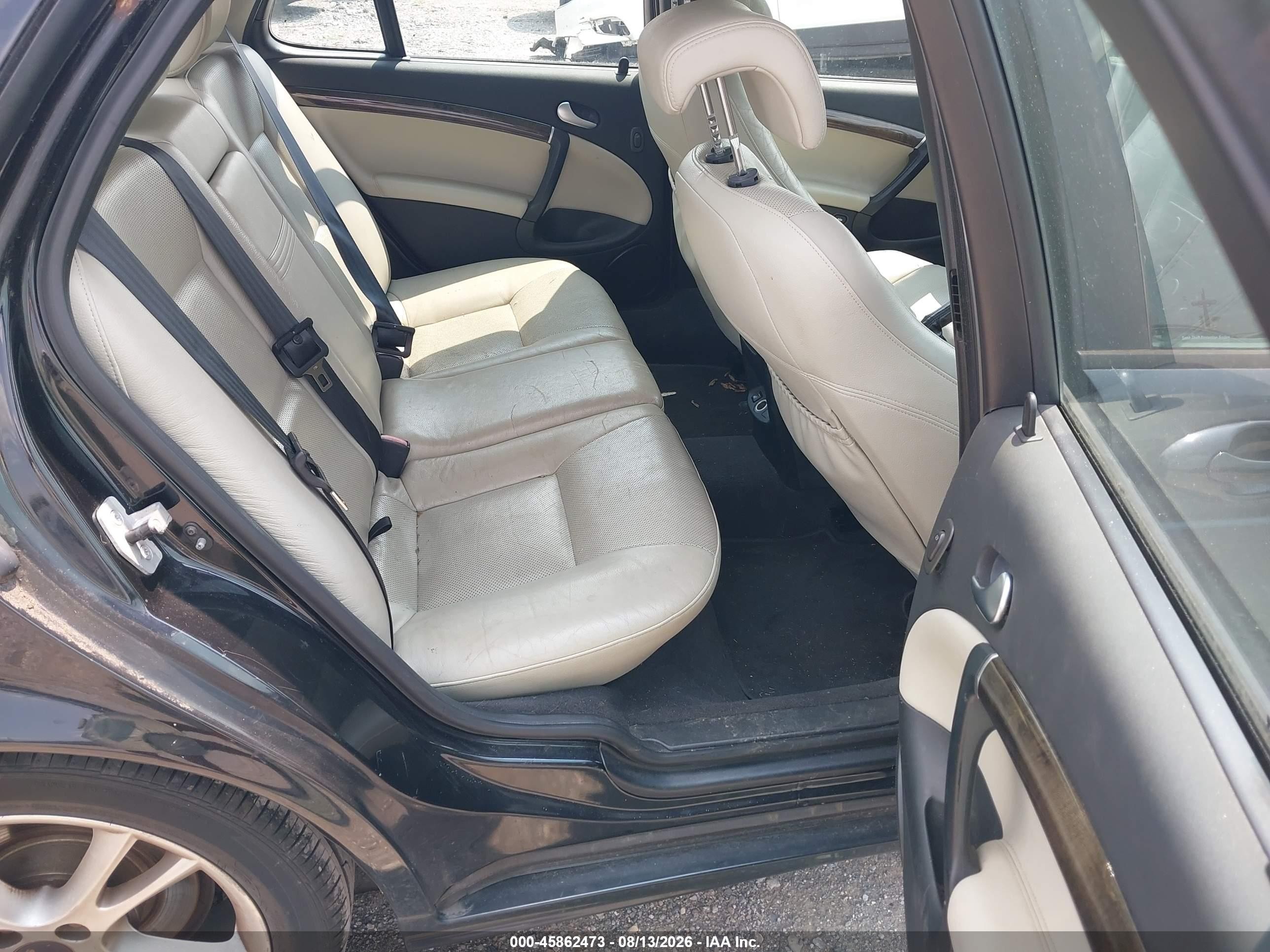 2008 Saab 9-5 2.3t Черный vin: YS3ED49G583509067