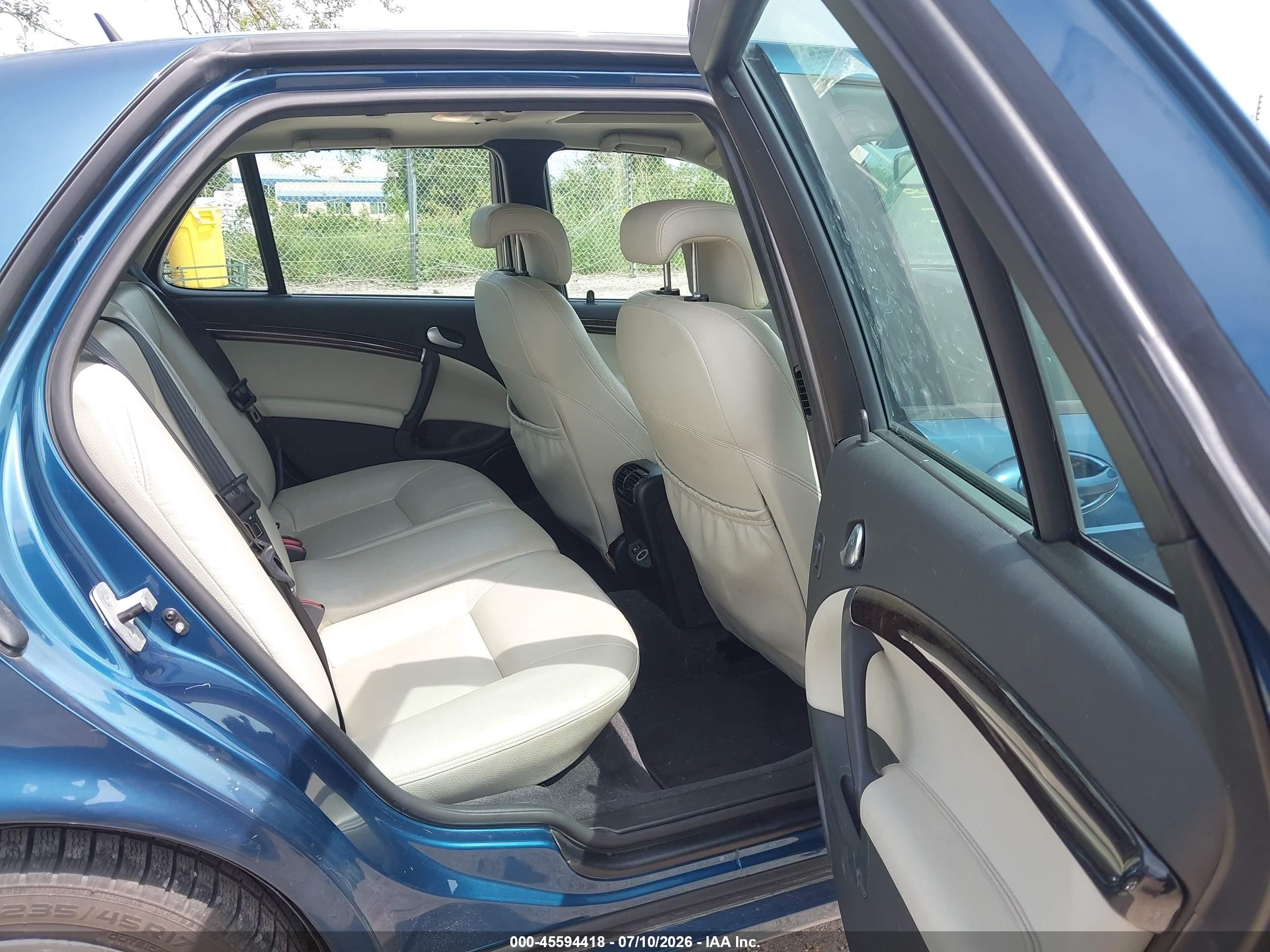 2008 Saab 9-5 2.3t Dark Blue vin: YS3ED49G883513677