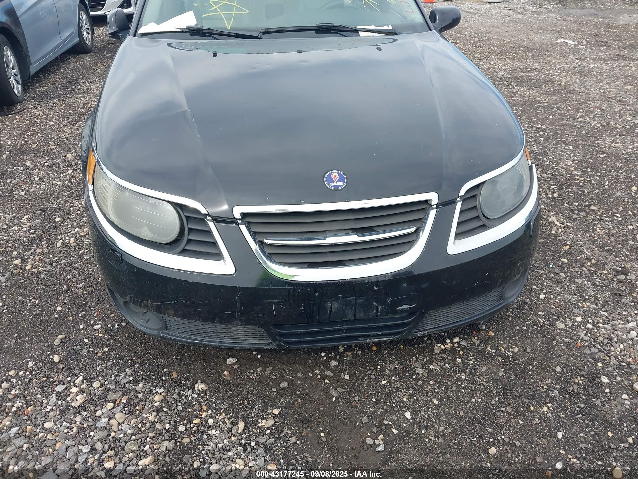 2008 Saab 9-5 2.3t Black vin: YS3ED49GX83509095