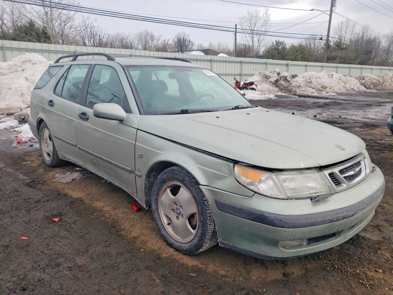 2001 Saab 9-5 Green vin: YS3ED58E213039334