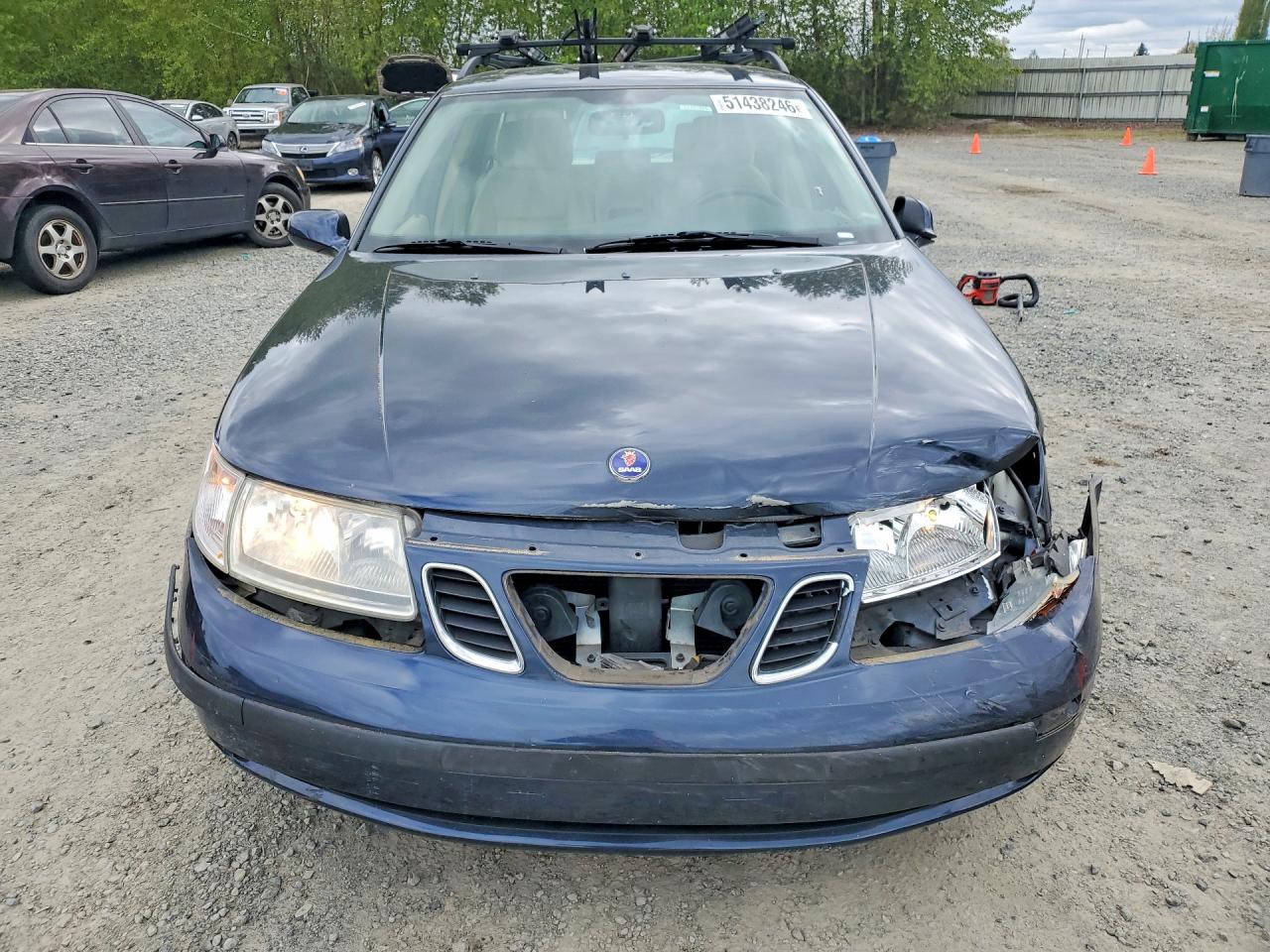 2005 Saab 9-5 Arc Blue vin: YS3ED59A953521610