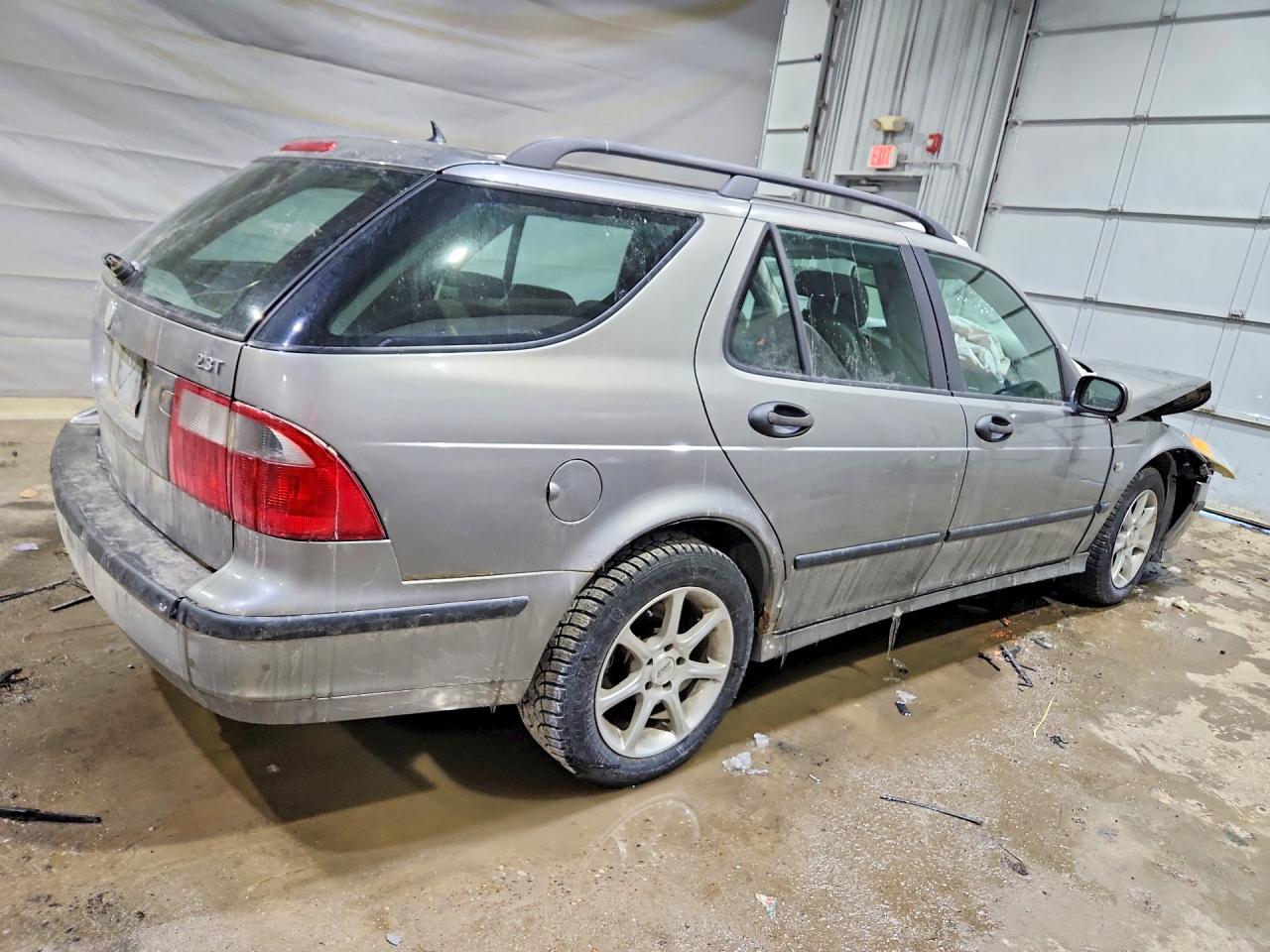 2005 Saab 9-5 Arc Gray vin: YS3ED59A953523809