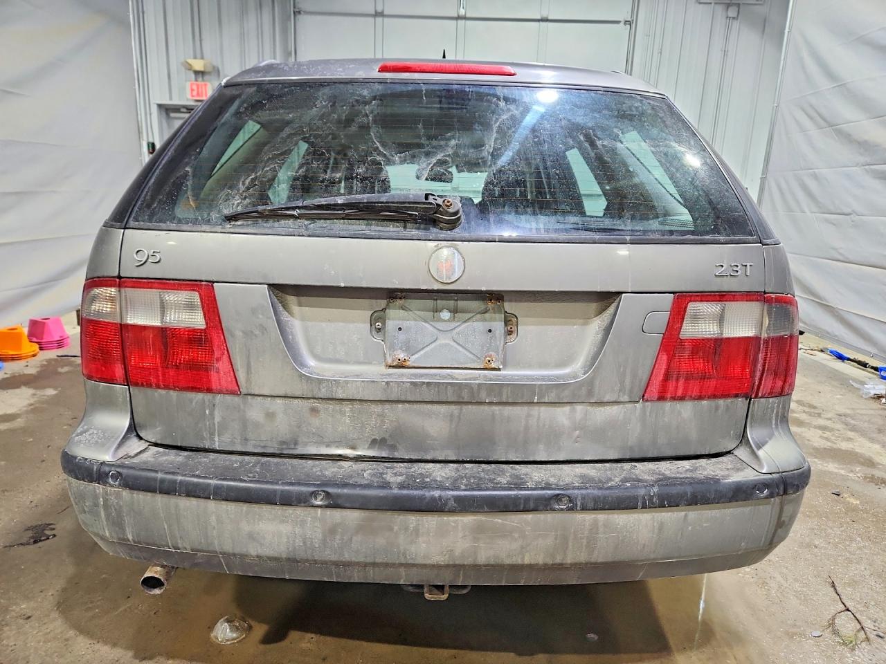 2005 Saab 9-5 Arc Gray vin: YS3ED59A953523809