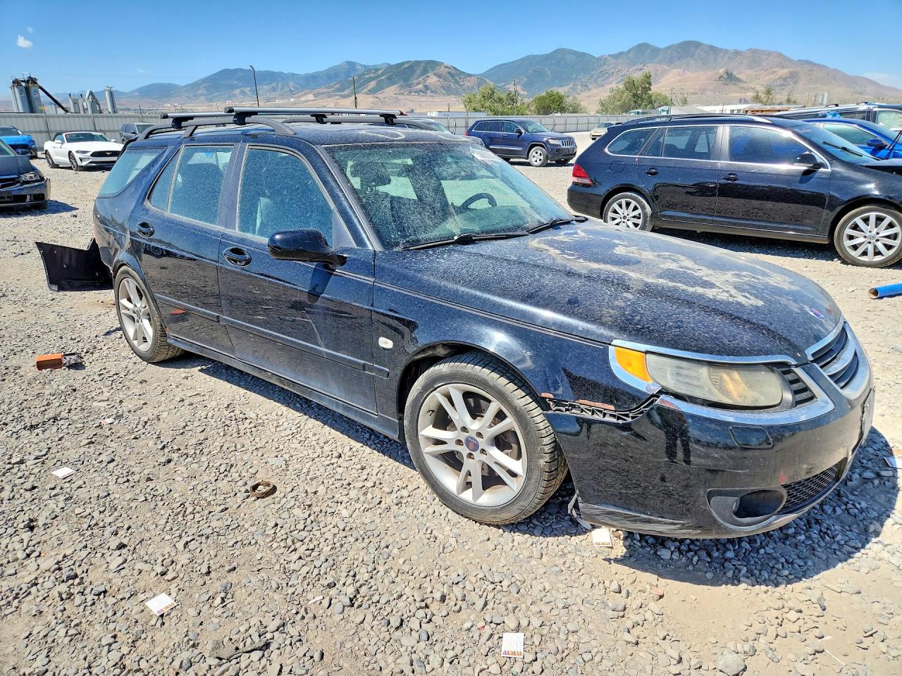 2006 Saab 9-5 Base Черный vin: YS3ED59G363522418