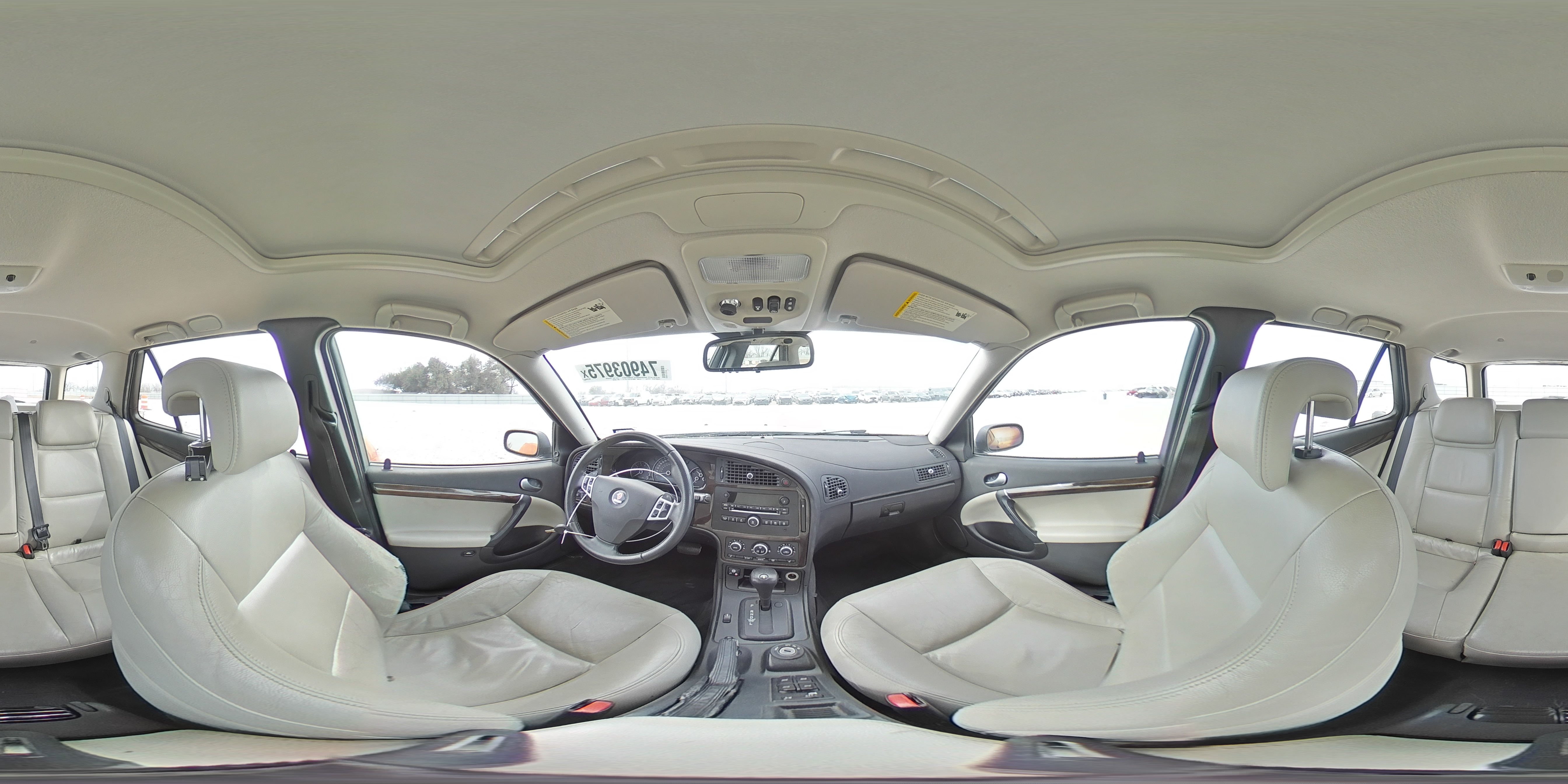 2008 Saab 9-5 2.3t Синий vin: YS3ED59G583505008