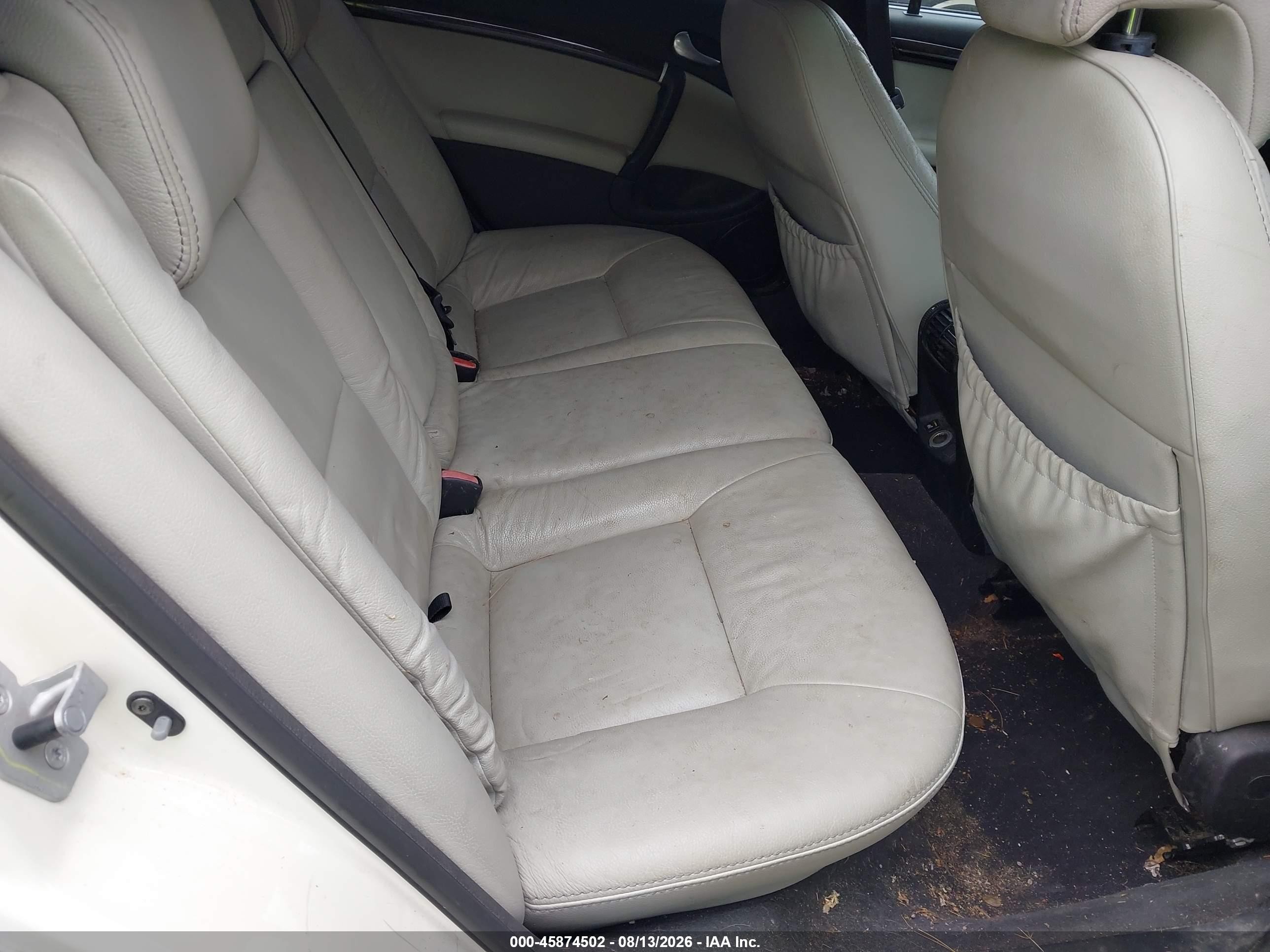 2006 Saab 9-5 2.3t White vin: YS3ED59G863506313