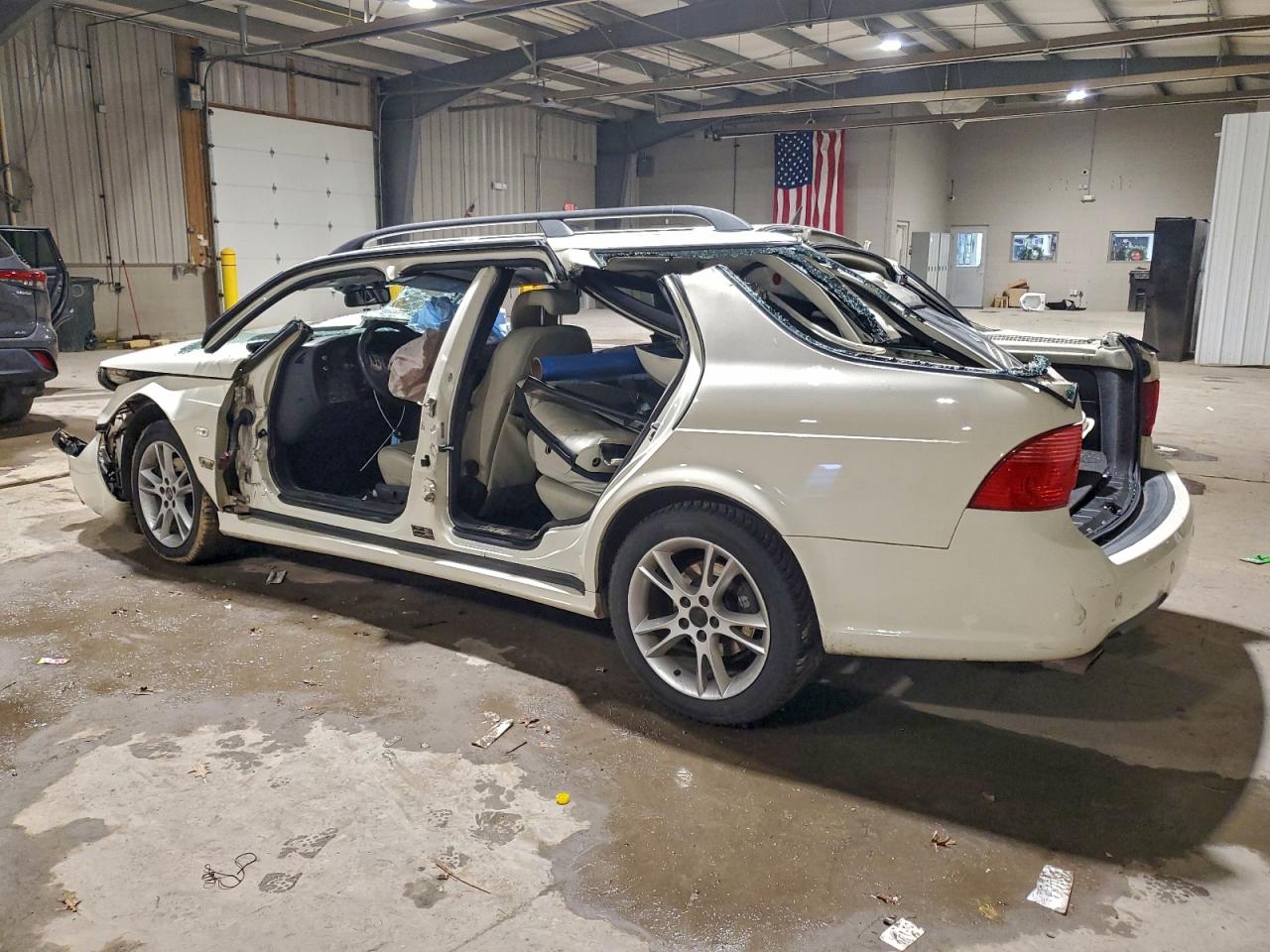 2008 Saab 9-5 2.3t Beige vin: YS3ED59G883508632