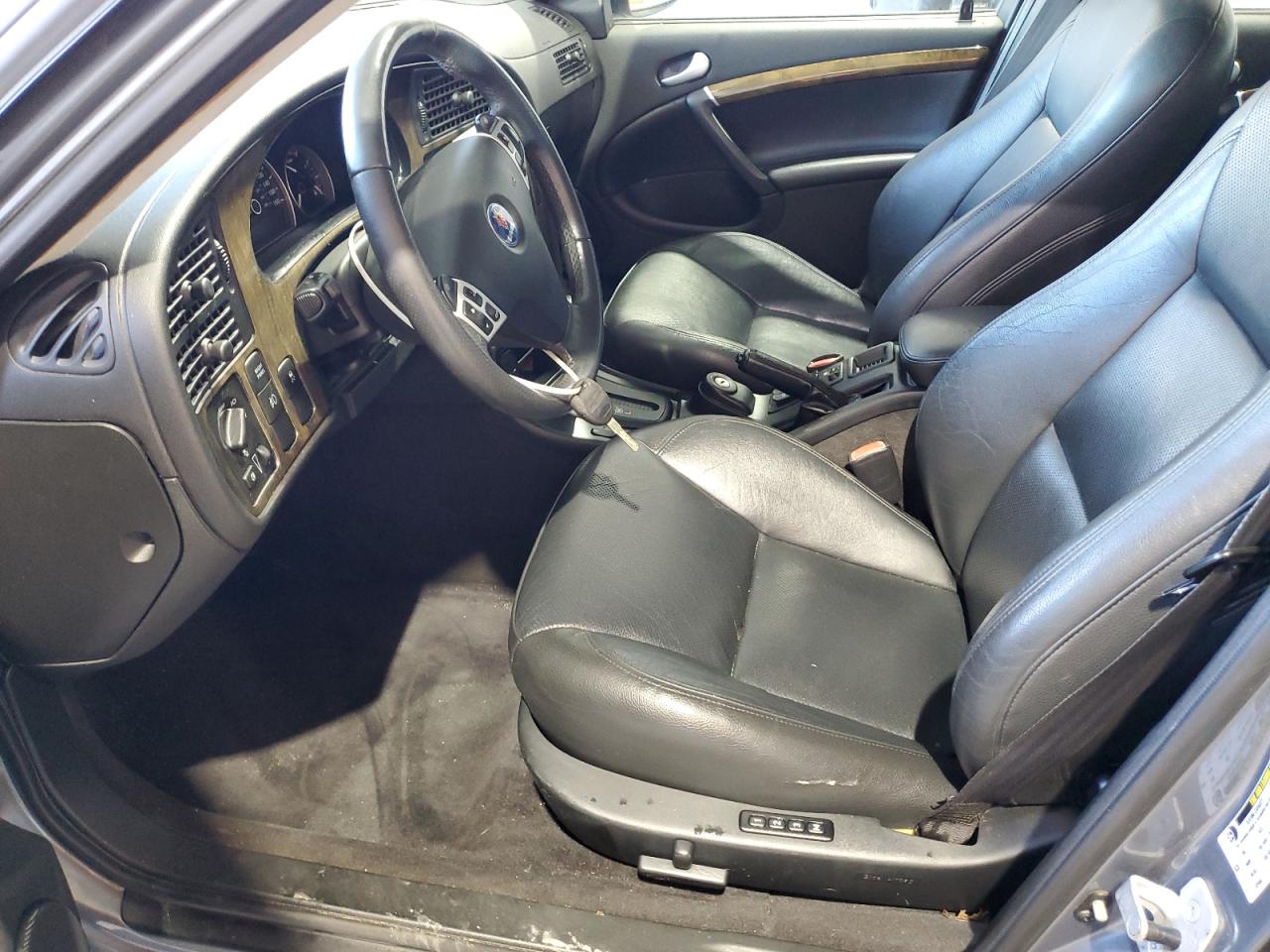 2007 Saab 9-5 2.3t Gray vin: YS3ED59G973516494