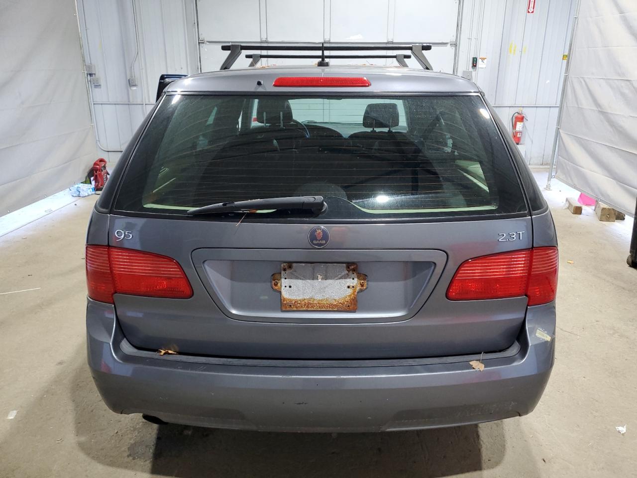 2007 Saab 9-5 2.3t Gray vin: YS3ED59G973516494