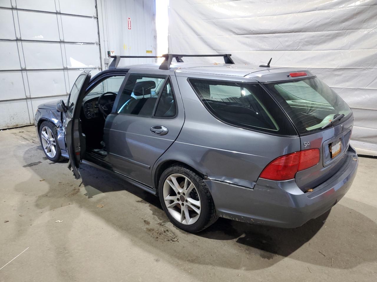 2007 Saab 9-5 2.3t Gray vin: YS3ED59G973516494
