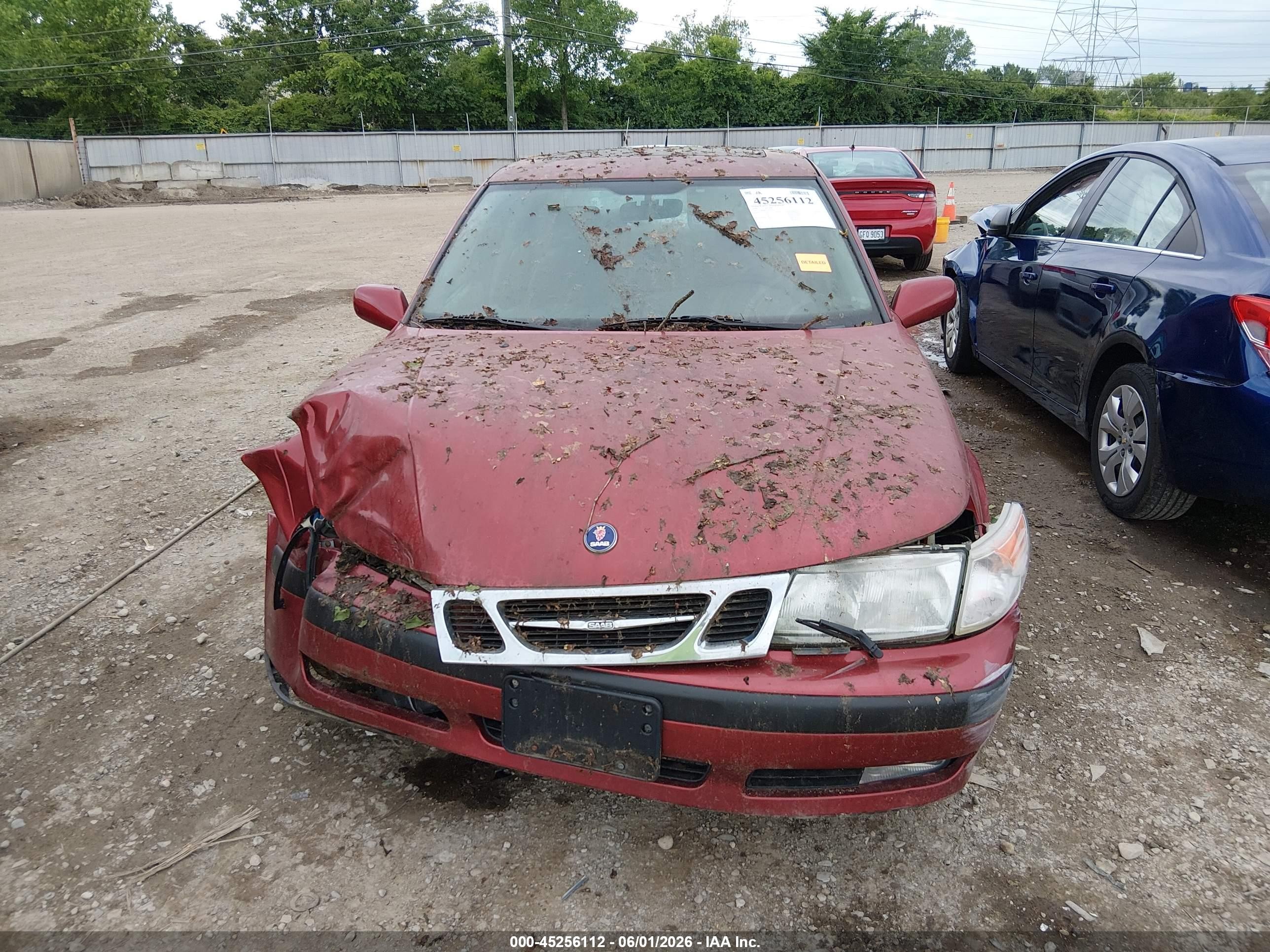 1999 Saab 9-5 Se Красный vin: YS3EF48E8X3004925