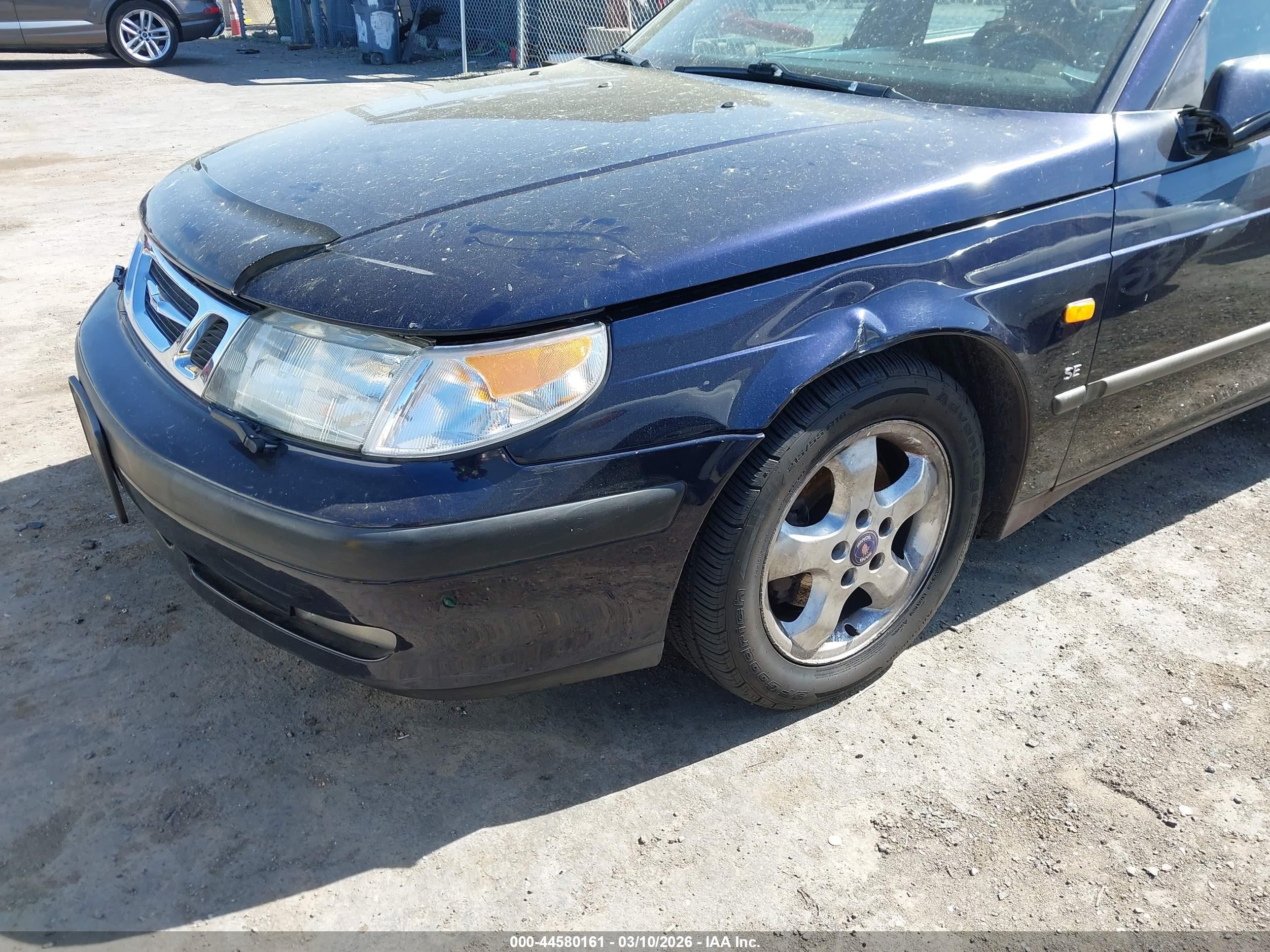 1999 Saab 9-5 Se Dark Blue vin: YS3EF48E9X3005985