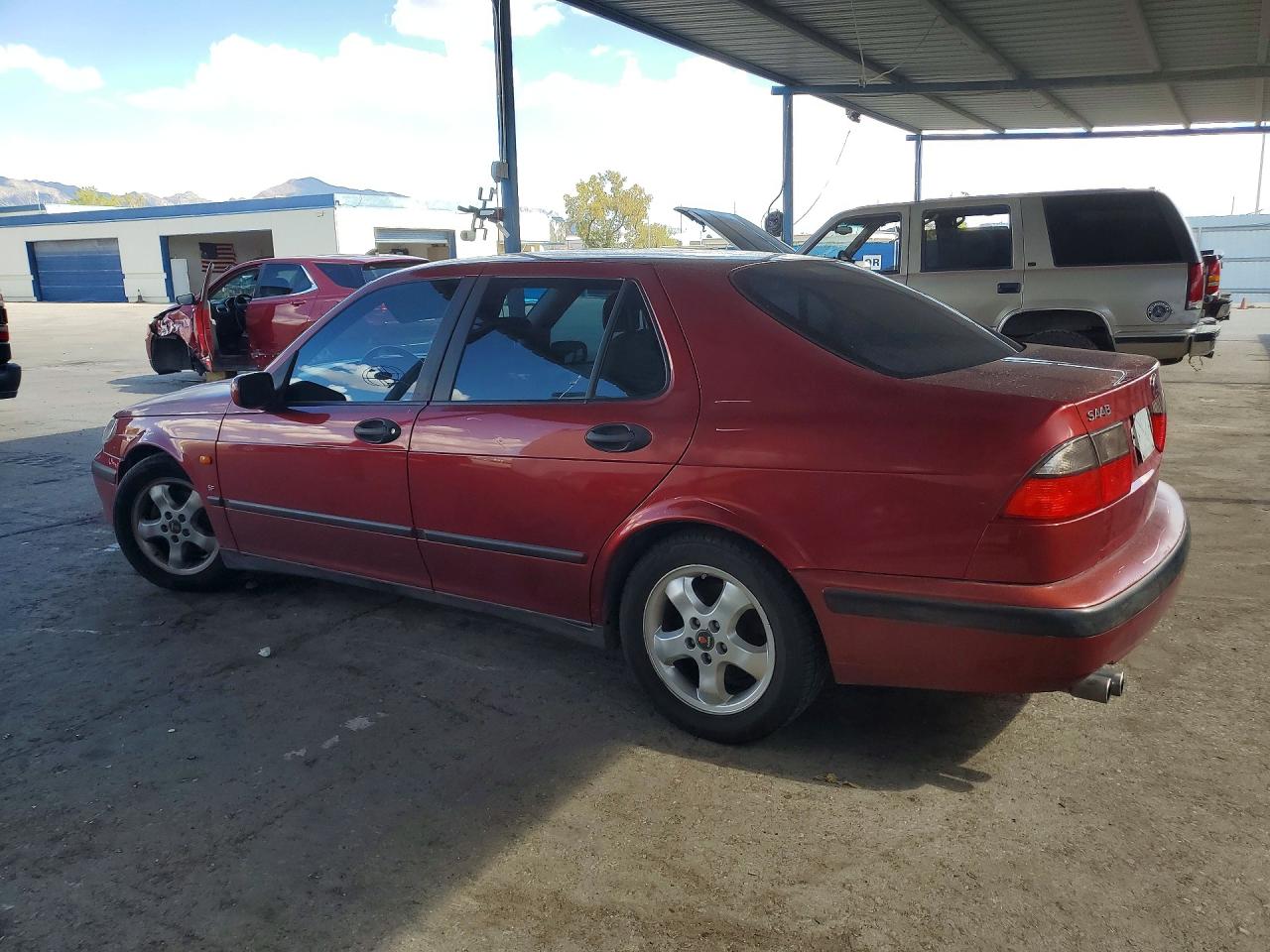 1999 Saab 9-5 Se Темно-бордовый vin: YS3EF48Z4X3039044