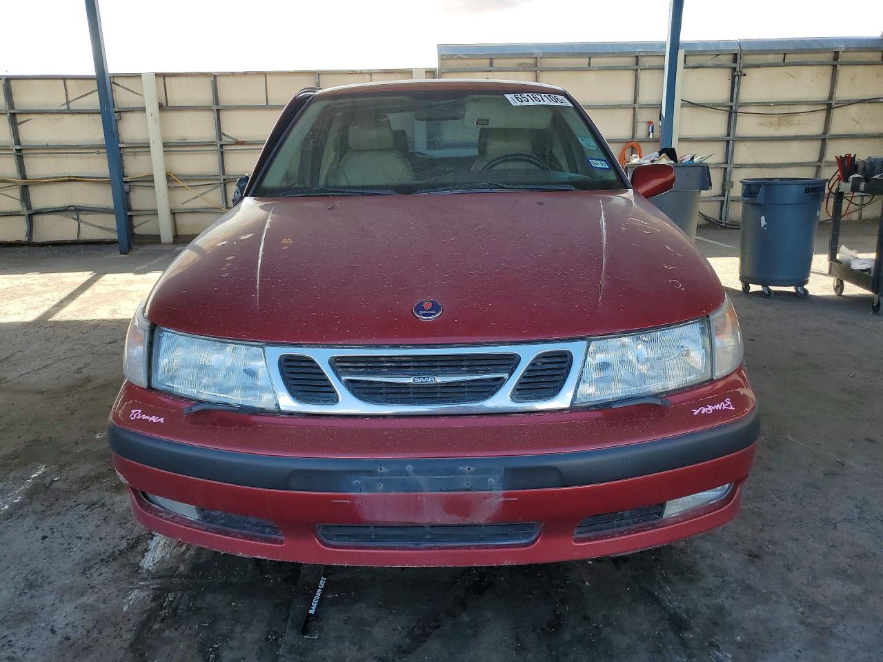 1999 Saab 9-5 Se Темно-бордовый vin: YS3EF48Z4X3039044